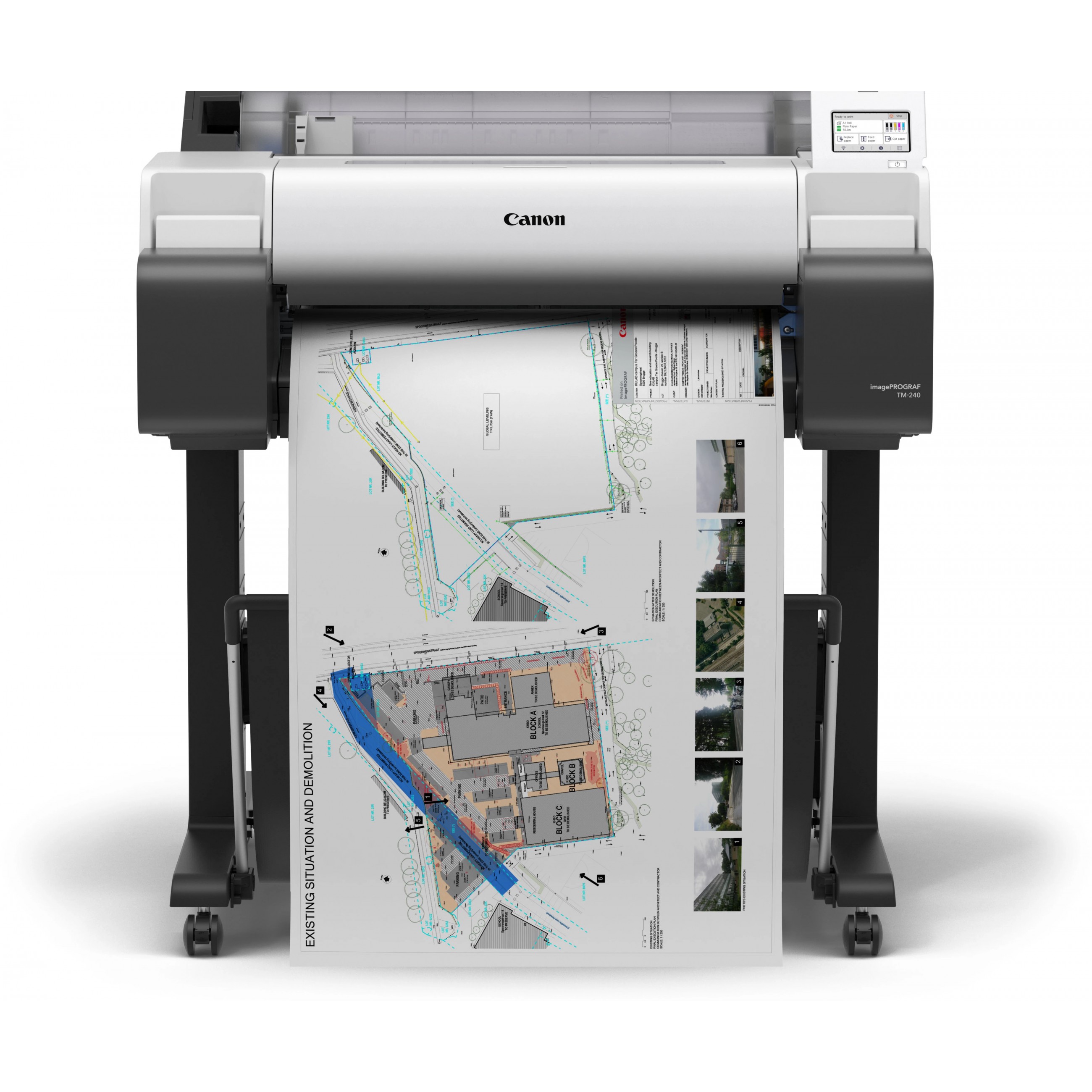 Pisač CANON TM-240 (24 inča, 2400 x 1200 dpi, USB 2.0, Ethernet, Wireless LAN, AirPrint)-2