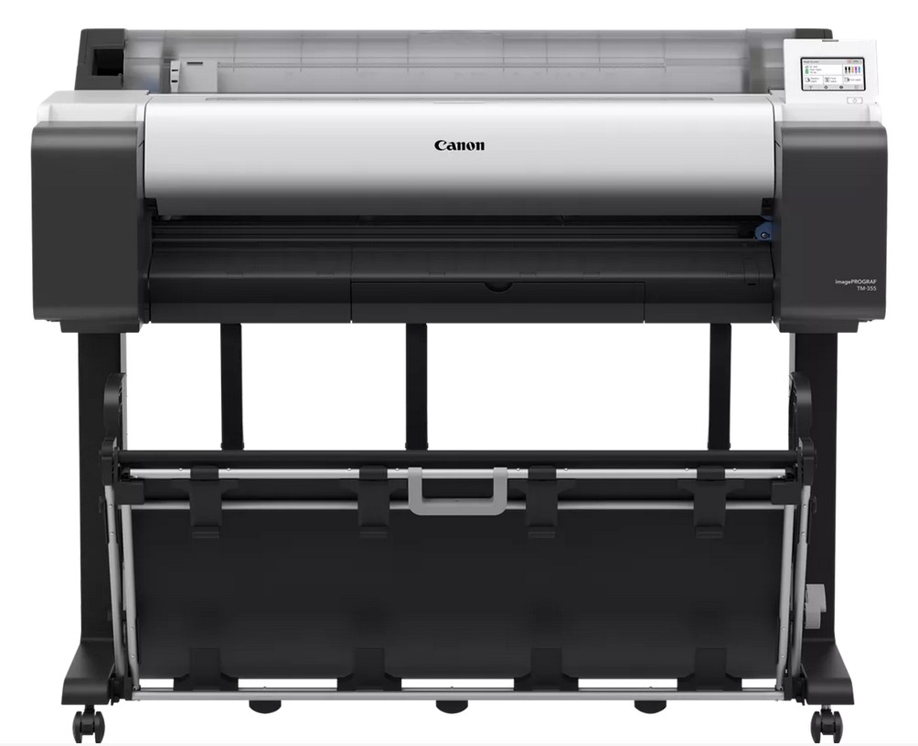 Pisač CANON TM-355 (36 inča, 2400 x 1200 dpi, USB 2.0, Ethernet, Wireless LAN, 128 GB memorije, 500 GB šifrirani HDD)