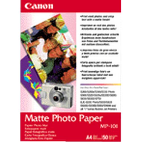 Canon Matte Photo Paper MP101 - A4 - 50L-0