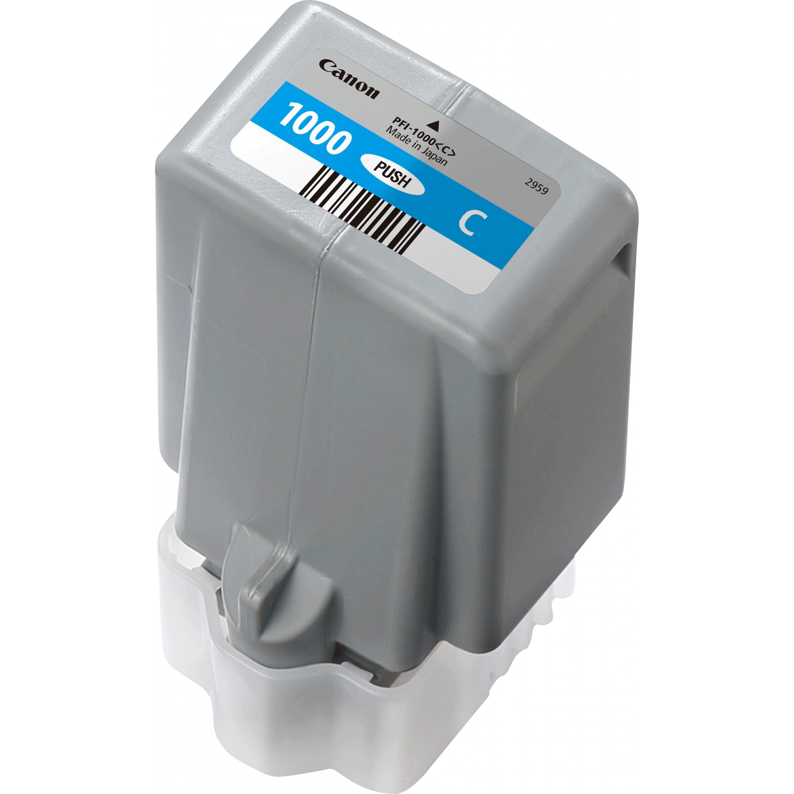 Tinta CANON PFI-1000, Cyan-0