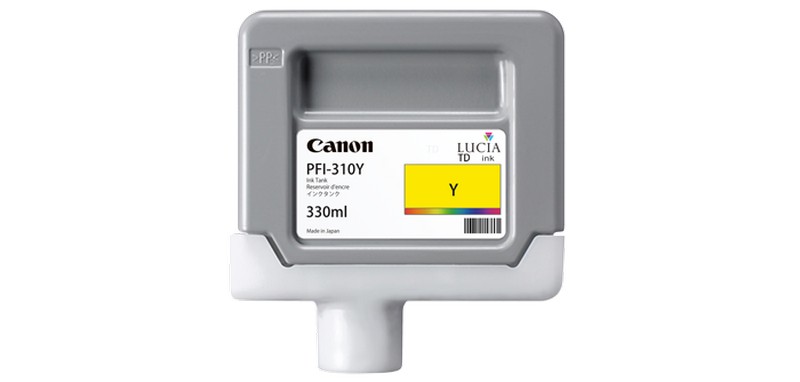 Tinta CANON PFI-310 žuta