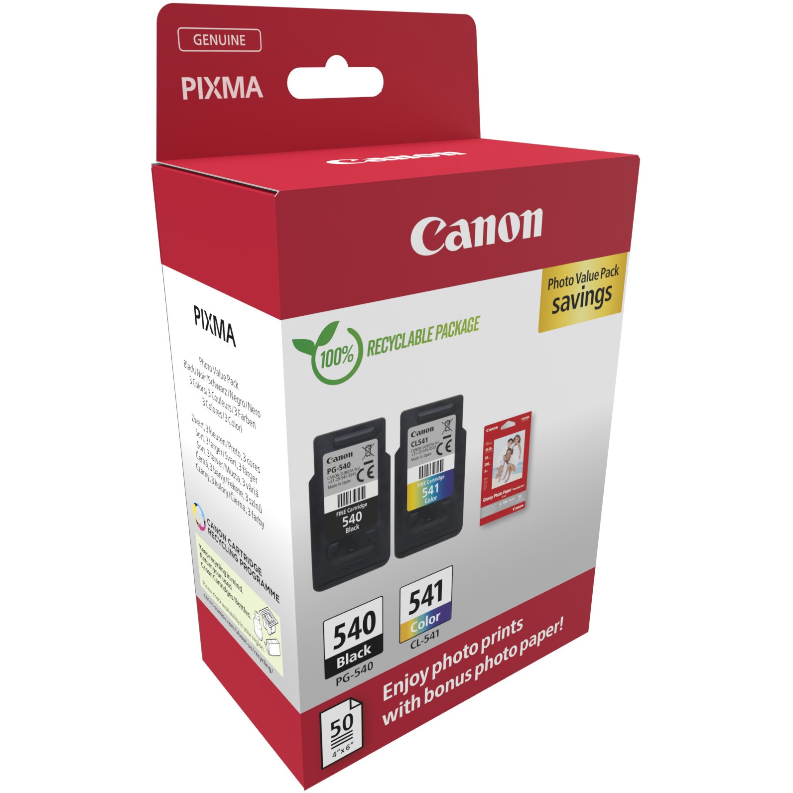 Canon multipack PG-540 + CL-541 - Photo Pack-2