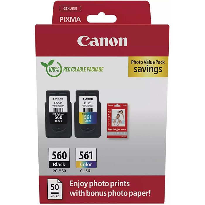 Canon multipack PG-560 + CL-561 - Photo Pack-0