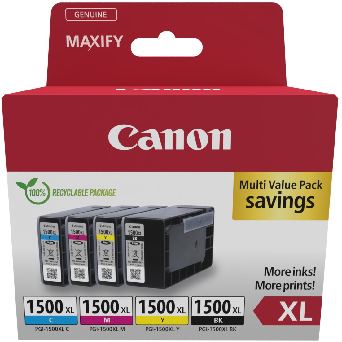Tinta CANON PGI-1500XL Multipack-1