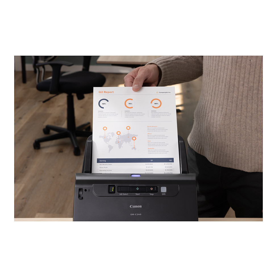 Skener CANON imageFORMULA DR-C240-8