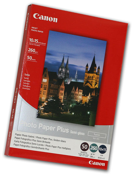 Foto papir CANON Photo Paper Plus SG201 - 10x15 50L