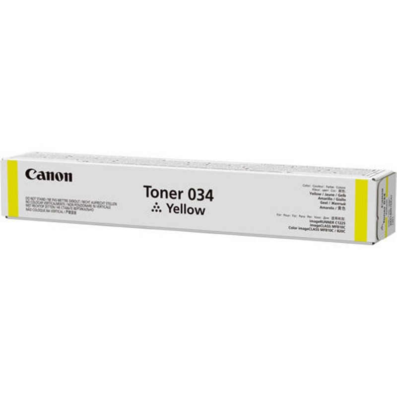 Toner CANON 034 Yellow
