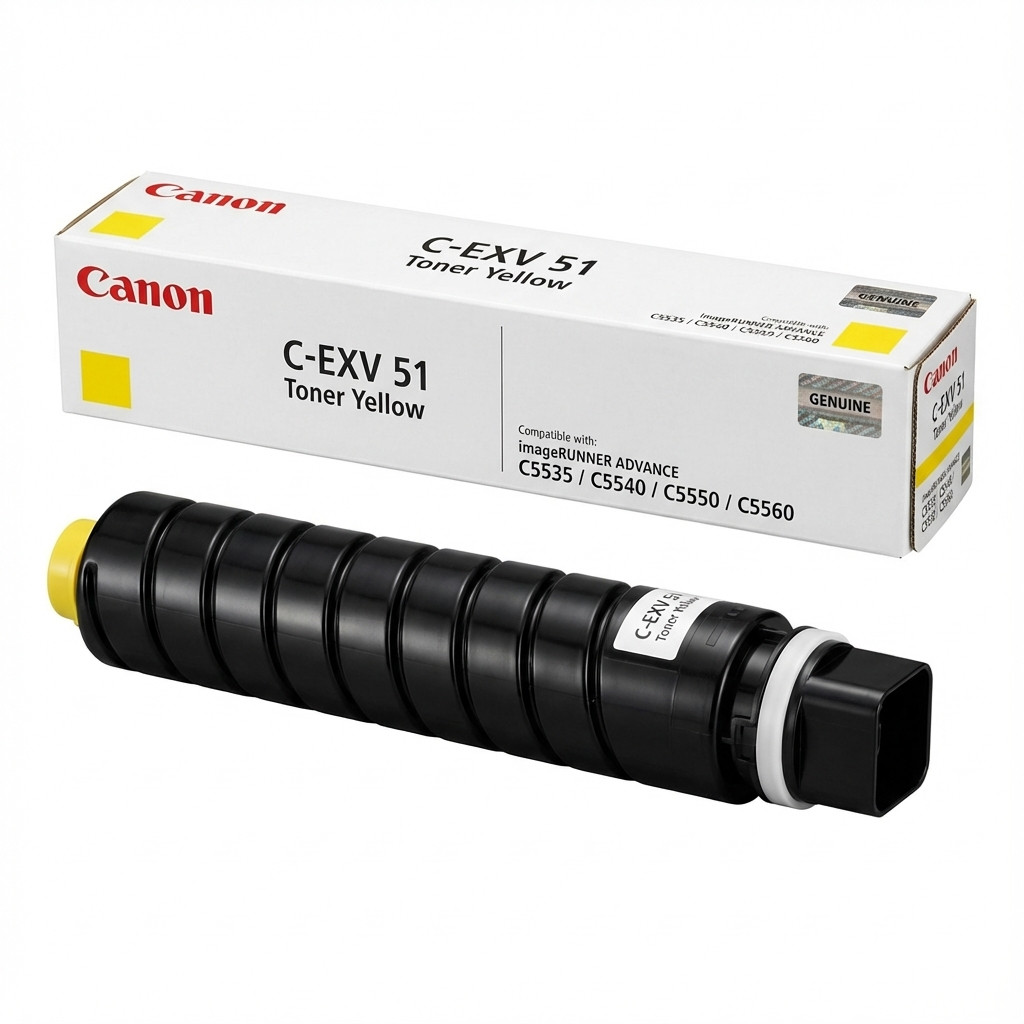 Toner CANON CEXV51 Yellow-0