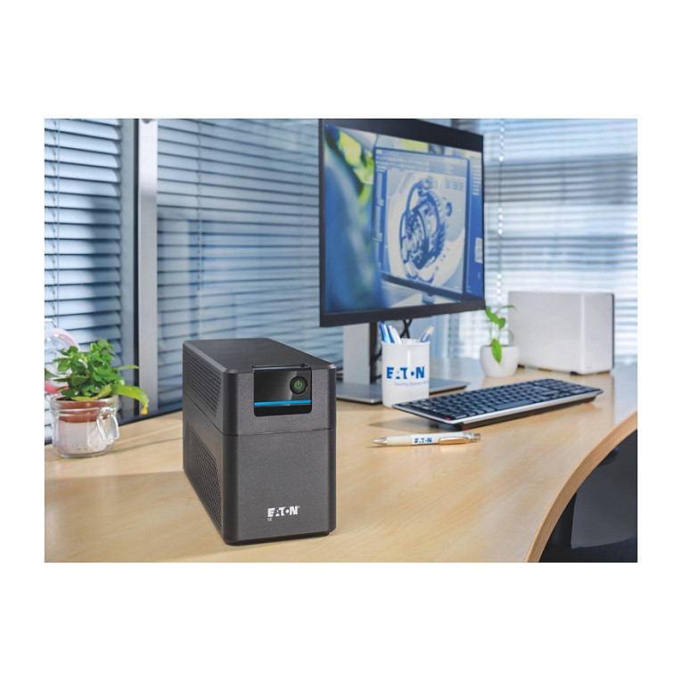 Napajanje EATON Eaton 5E 900 USB DIN G2 (900 VA, 480 W, 1 x (140V - 300V), 2 x Shuko DIN, 288 x 148 x 100 mm, 5,27 kg)-2