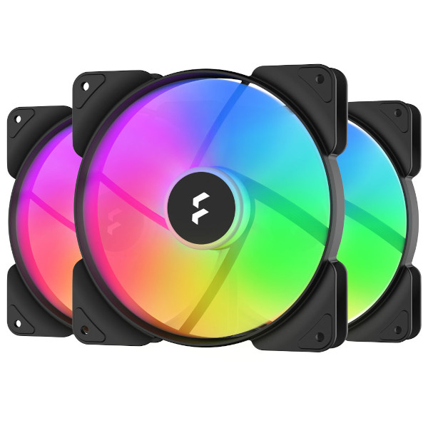 Ventilator FRACTAL DESIGN Aspect 12 RGB PWM (protočnost zraka 13 – 56 CFM, brzina vrtnje 500-2000 RPM, razina buke do 10 – 33.2 dB(A), životni vijek 90.000 sati, dimenzije 120 x 120 x 25 mm)