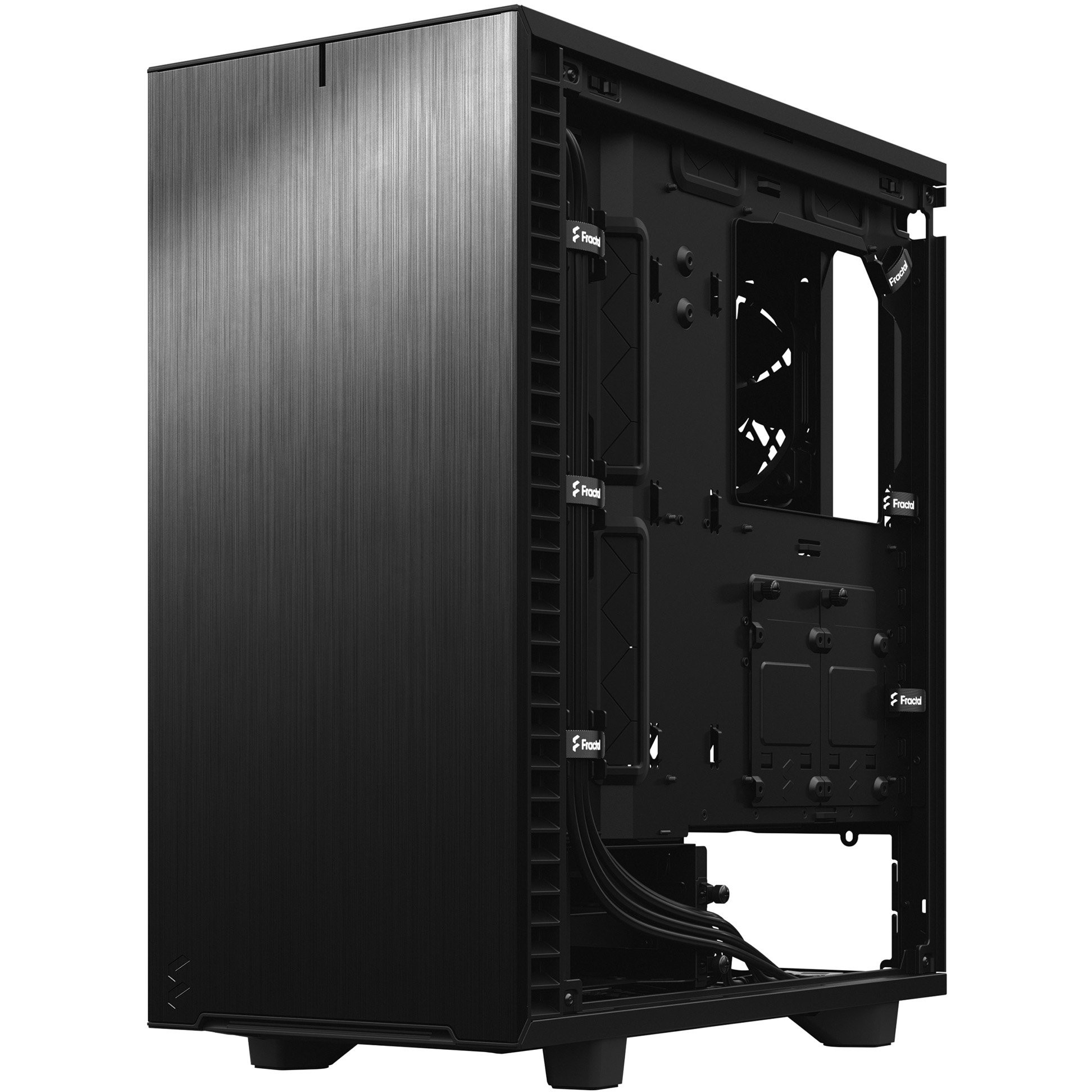 Kućište za PC FRACTAL DESIGN Define 7 Compact (7 utora za proširenje, 2x 3,5" HDD, 3x 2,5" SSD, USB 3.1 Gen 2 Type-C, 2 USB 3.0, 2 USB 2.0, crno)-4