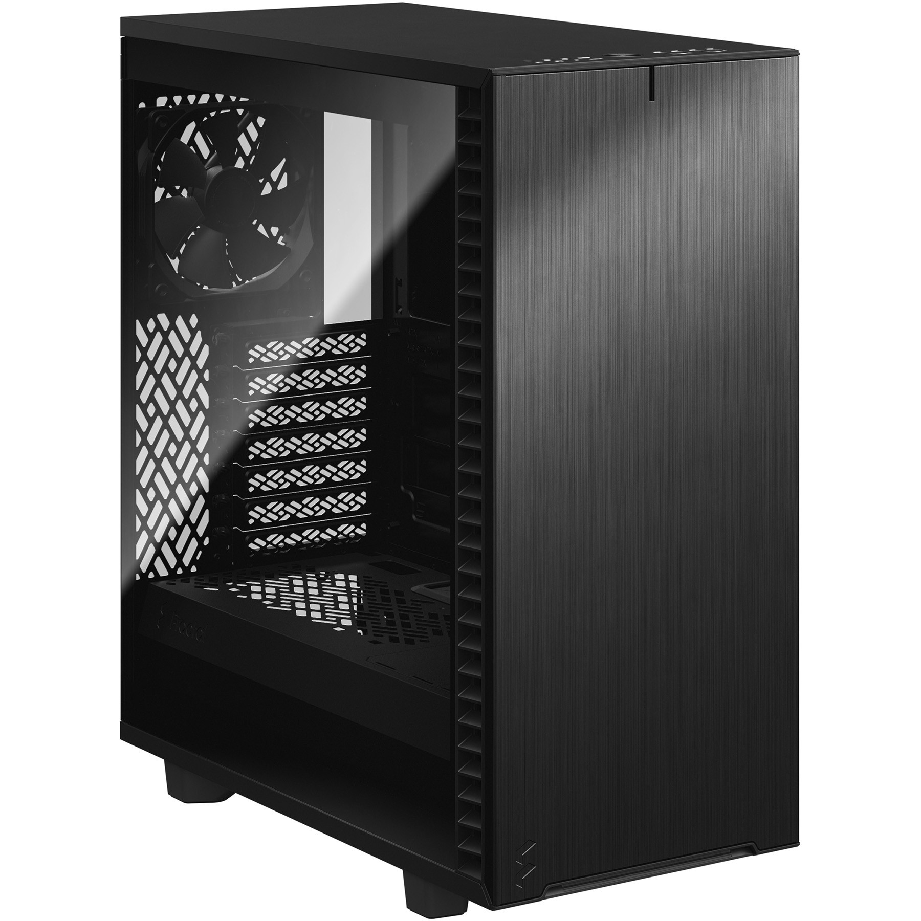 Kućište za PC FRACTAL DESIGN Define 7 Compact (7 utora za proširenje, 2x 3,5" HDD, 3x 2,5" SSD, USB 3.1 Gen 2 Type-C, 2 USB 3.0, 2 USB 2.0, crno)-14