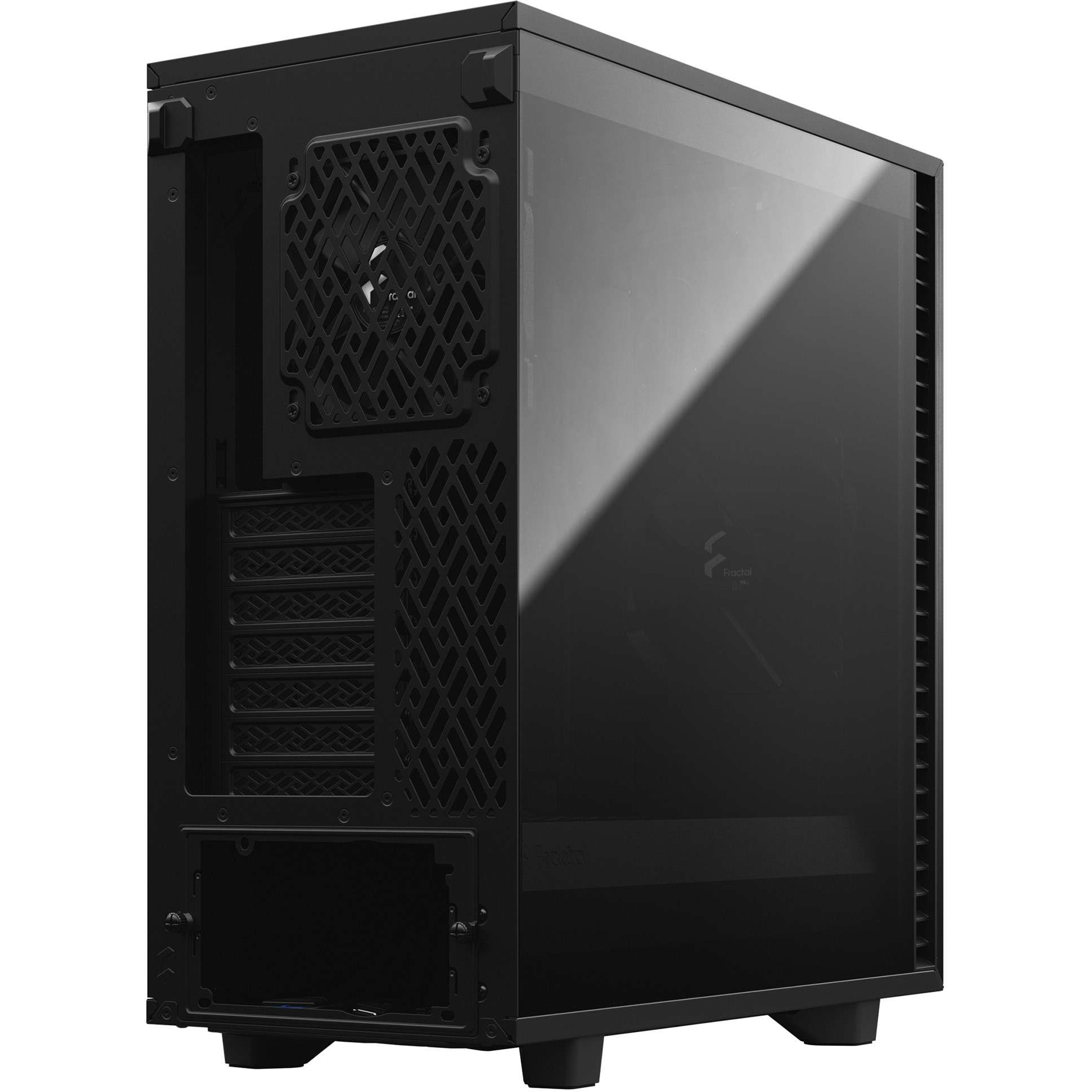 Kućište za PC FRACTAL DESIGN Define 7 Compact (7 utora za proširenje, 2x 3,5" HDD, 3x 2,5" SSD, USB 3.1 Gen 2 Type-C, 2 USB 3.0, 2 USB 2.0, crno)-15
