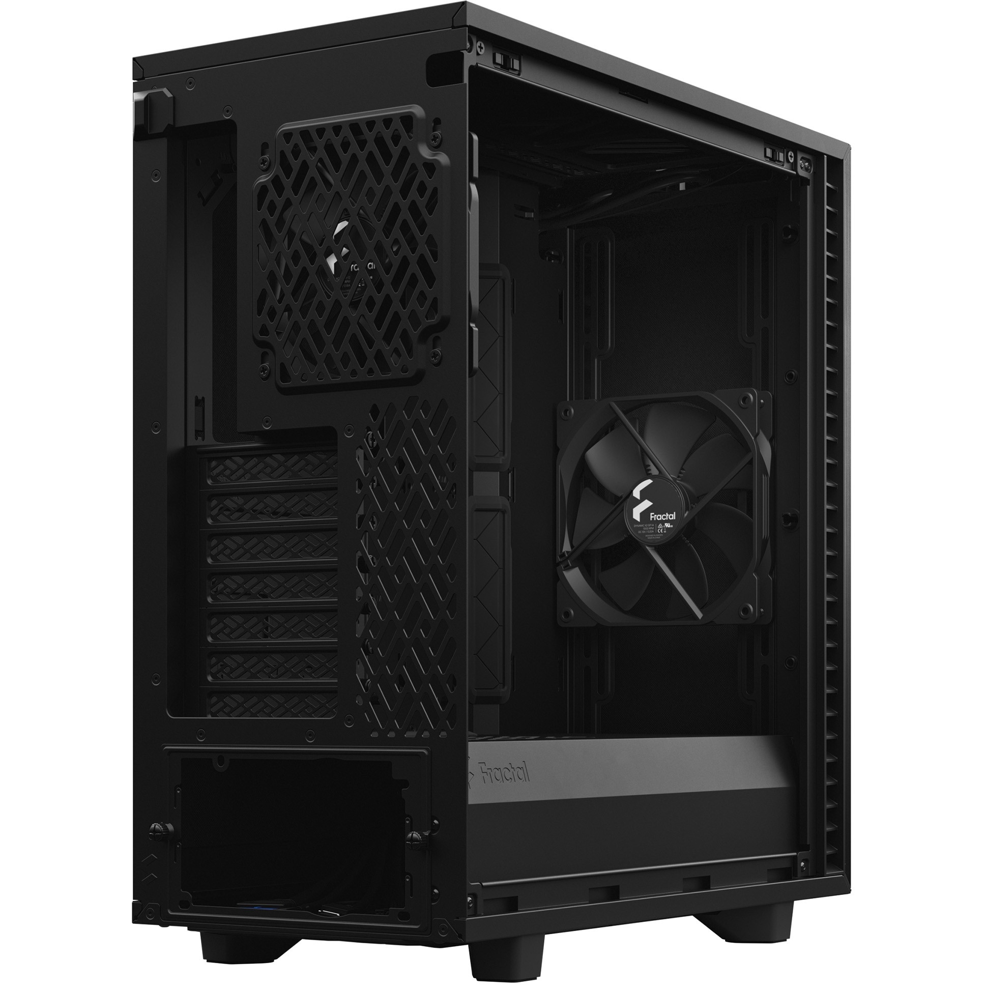 Kućište za PC FRACTAL DESIGN Define 7 Compact (7 utora za proširenje, 2x 3,5" HDD, 3x 2,5" SSD, USB 3.1 Gen 2 Type-C, 2 USB 3.0, 2 USB 2.0, crno)-26