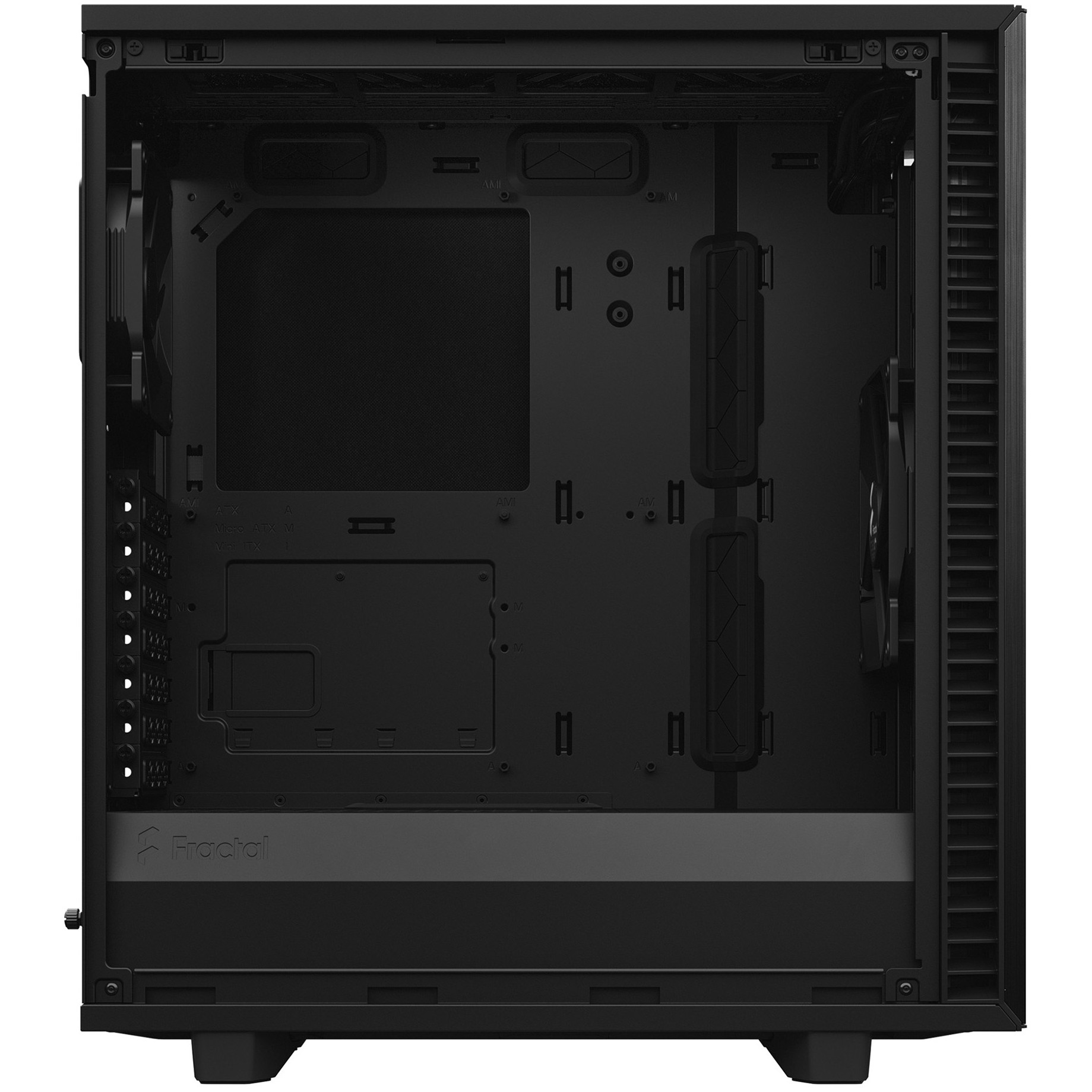 Kućište za PC FRACTAL DESIGN Define 7 Compact (7 utora za proširenje, 2x 3,5" HDD, 3x 2,5" SSD, USB 3.1 Gen 2 Type-C, 2 USB 3.0, 2 USB 2.0, crno)-27