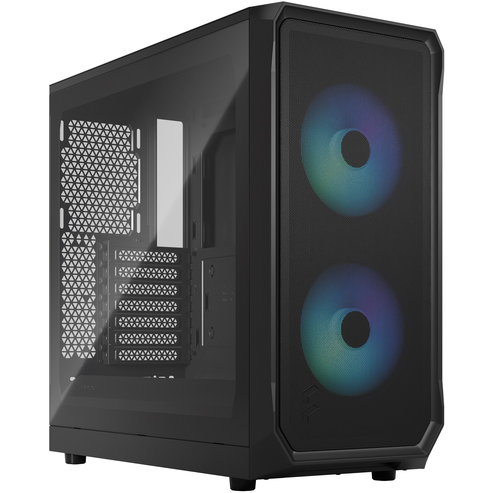 Kućište za računalo FRACTAL DESIGN Focus 2 RGB crna TG bez napajanja-1