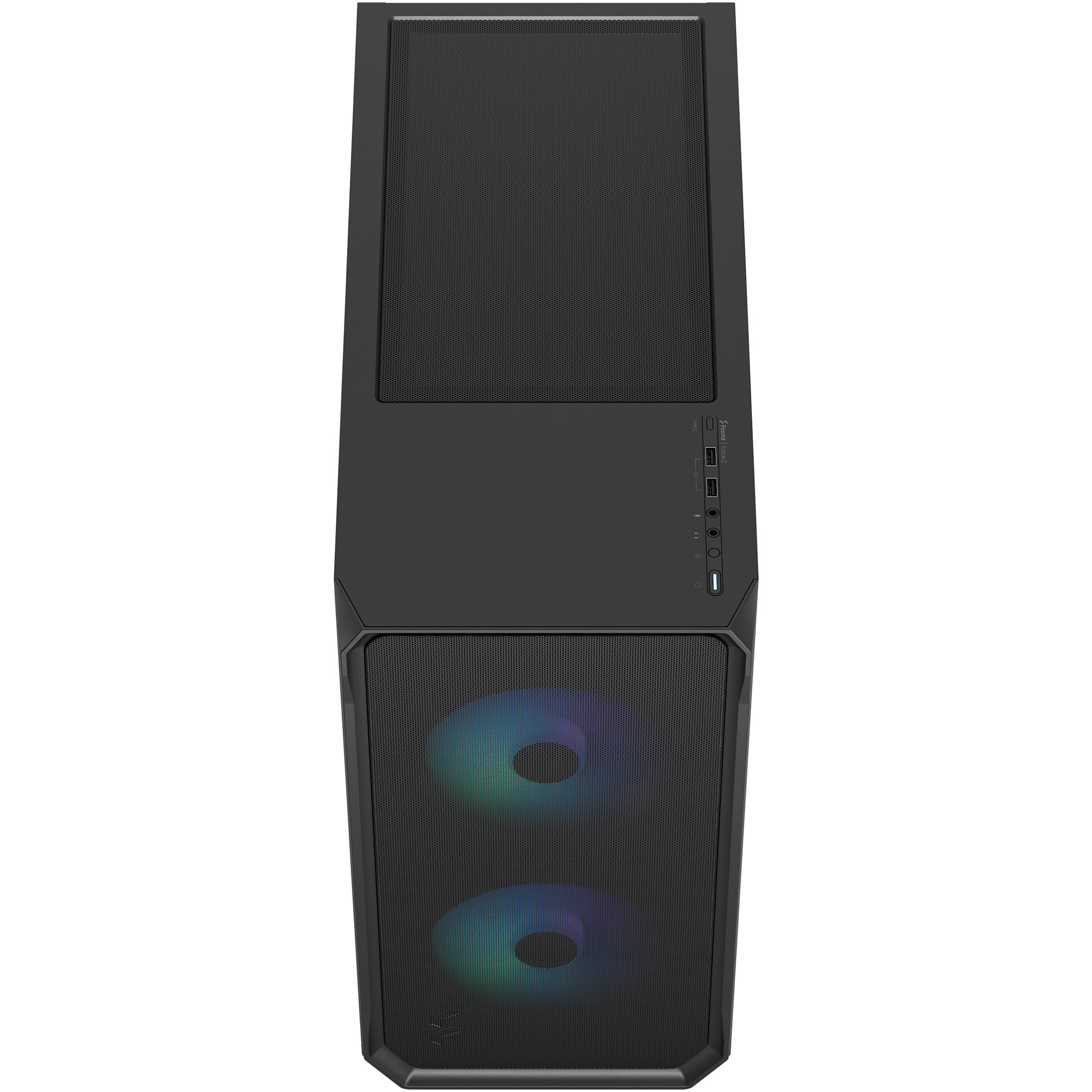 Kućište za računalo FRACTAL DESIGN Focus 2 RGB crna TG bez napajanja-5