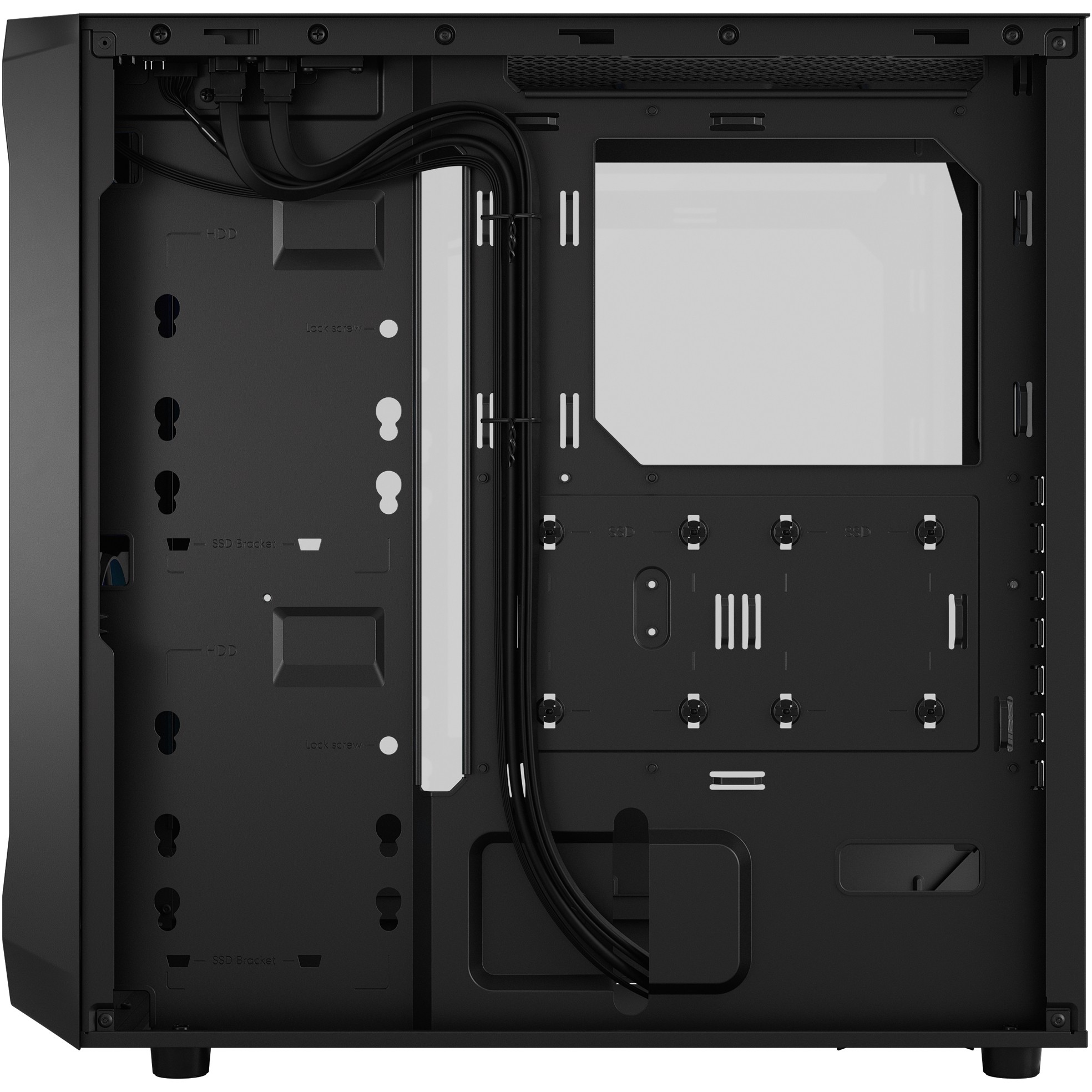 Kućište za računalo FRACTAL DESIGN Focus 2 RGB crna TG bez napajanja-8