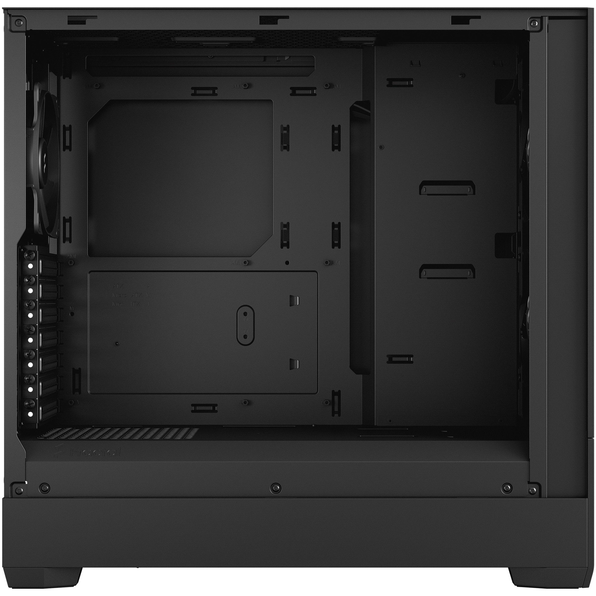 Kućište za računalo FRACTAL DESIGN Pop Air (7 utora za proširenje, 2x 3.5" / 2.5" HDD / SSD, 2x USB 3.0, 1x USB 3.1 Gen 2 Type-C, ATX, mATX, ITX)-3