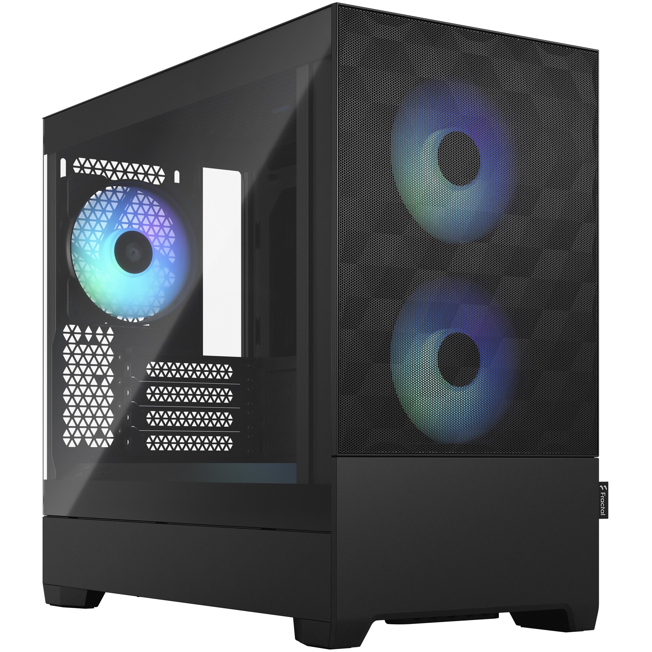 Kućište za računalo FRACTAL DESIGN Pop Mini Air RGB crna TG Clear Tint-1