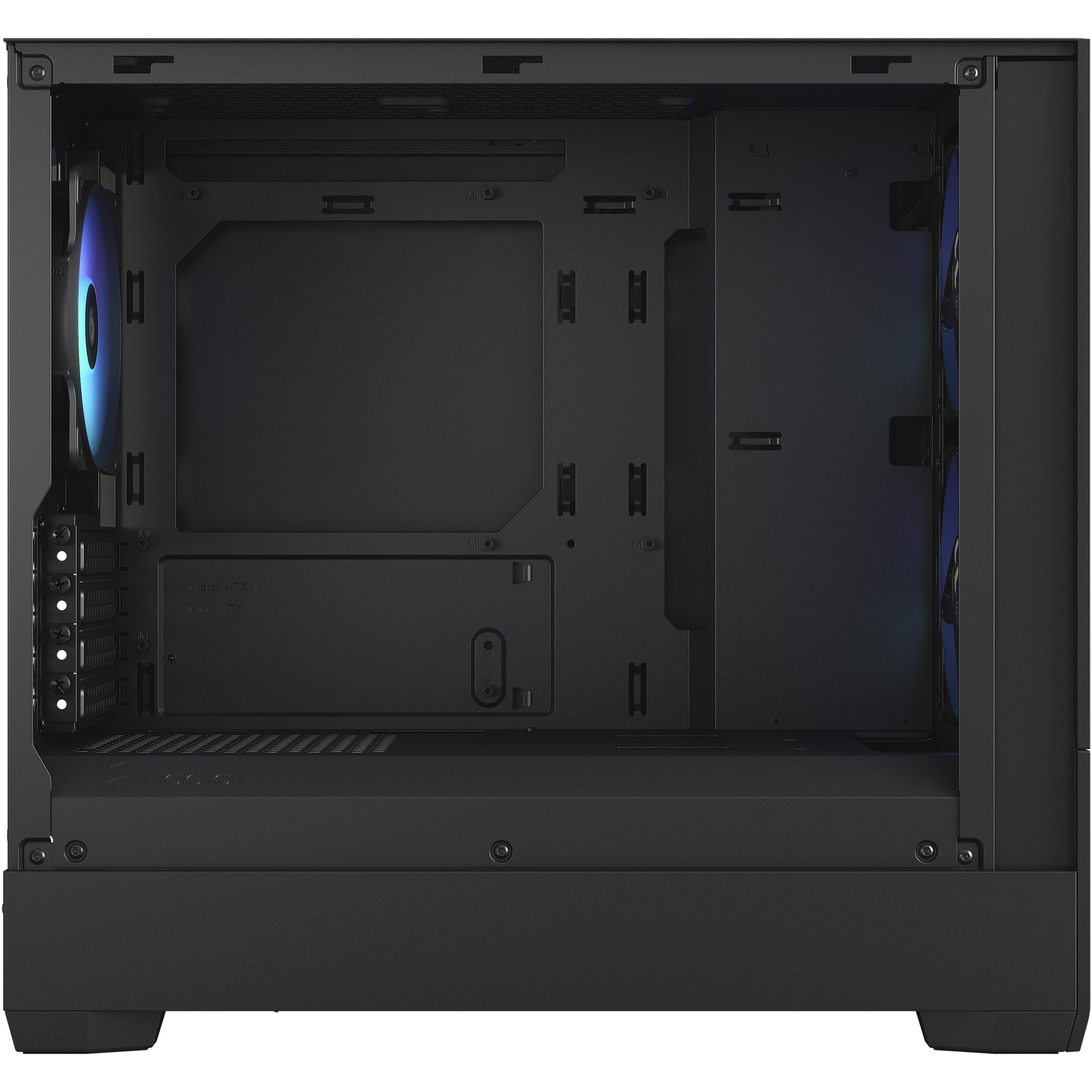 Kućište za računalo FRACTAL DESIGN Pop Mini Air RGB crna TG Clear Tint-3