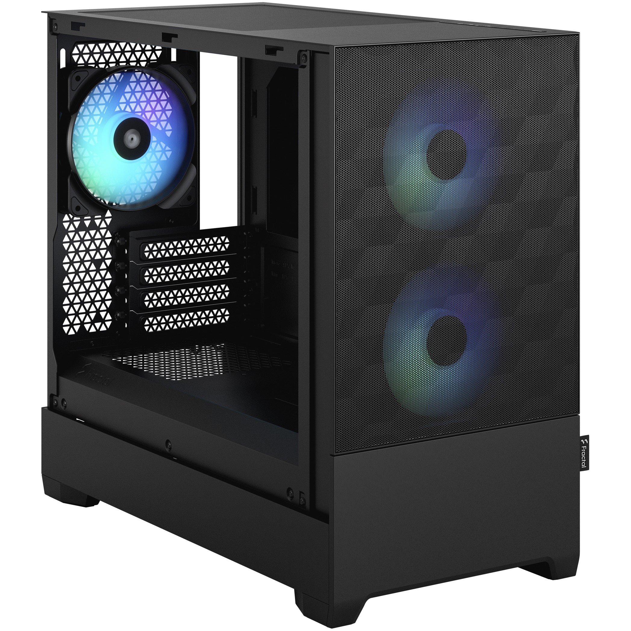 Kućište za računalo FRACTAL DESIGN Pop Mini Air RGB crna TG Clear Tint-9