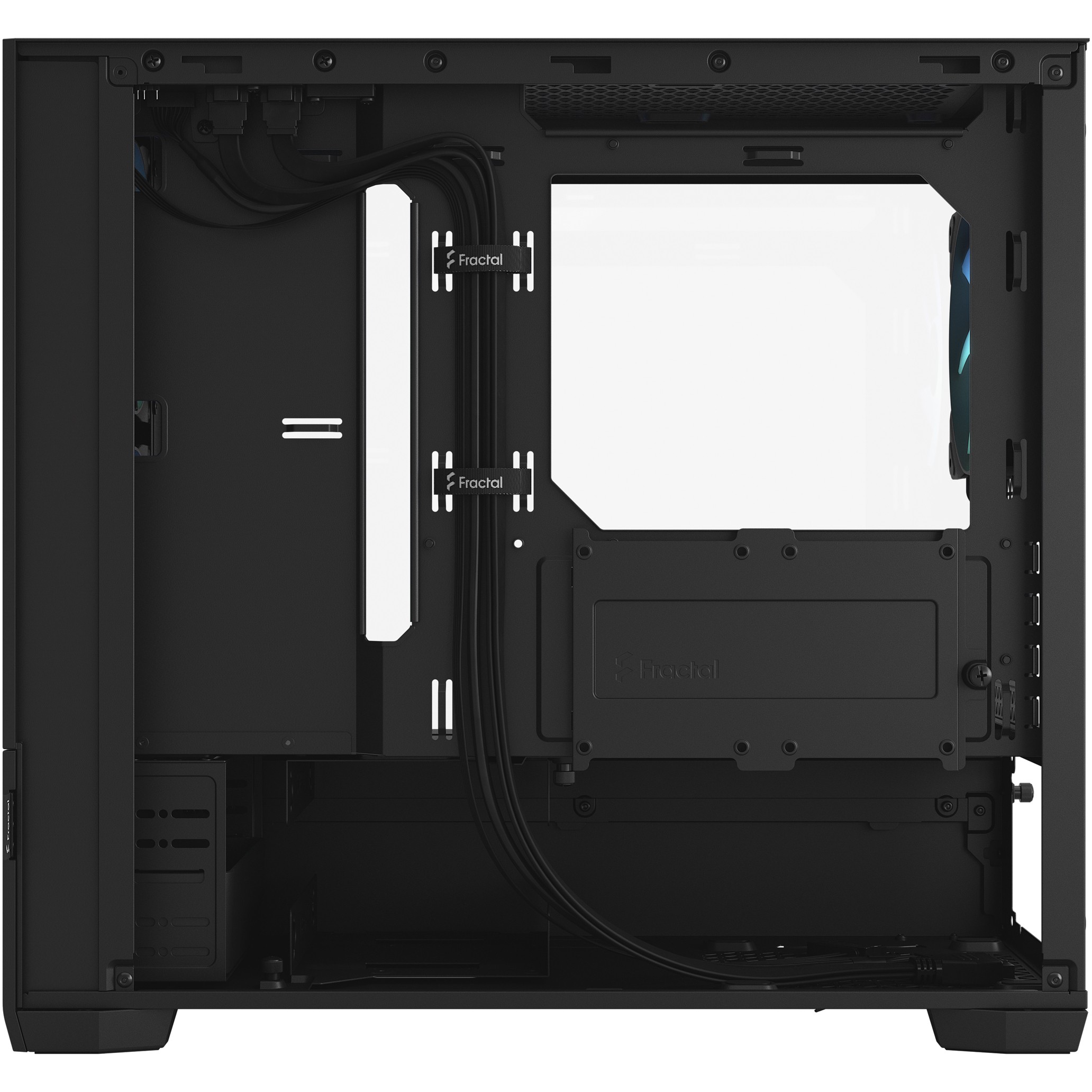 Kućište za računalo FRACTAL DESIGN Pop Mini Air RGB crna TG Clear Tint-11