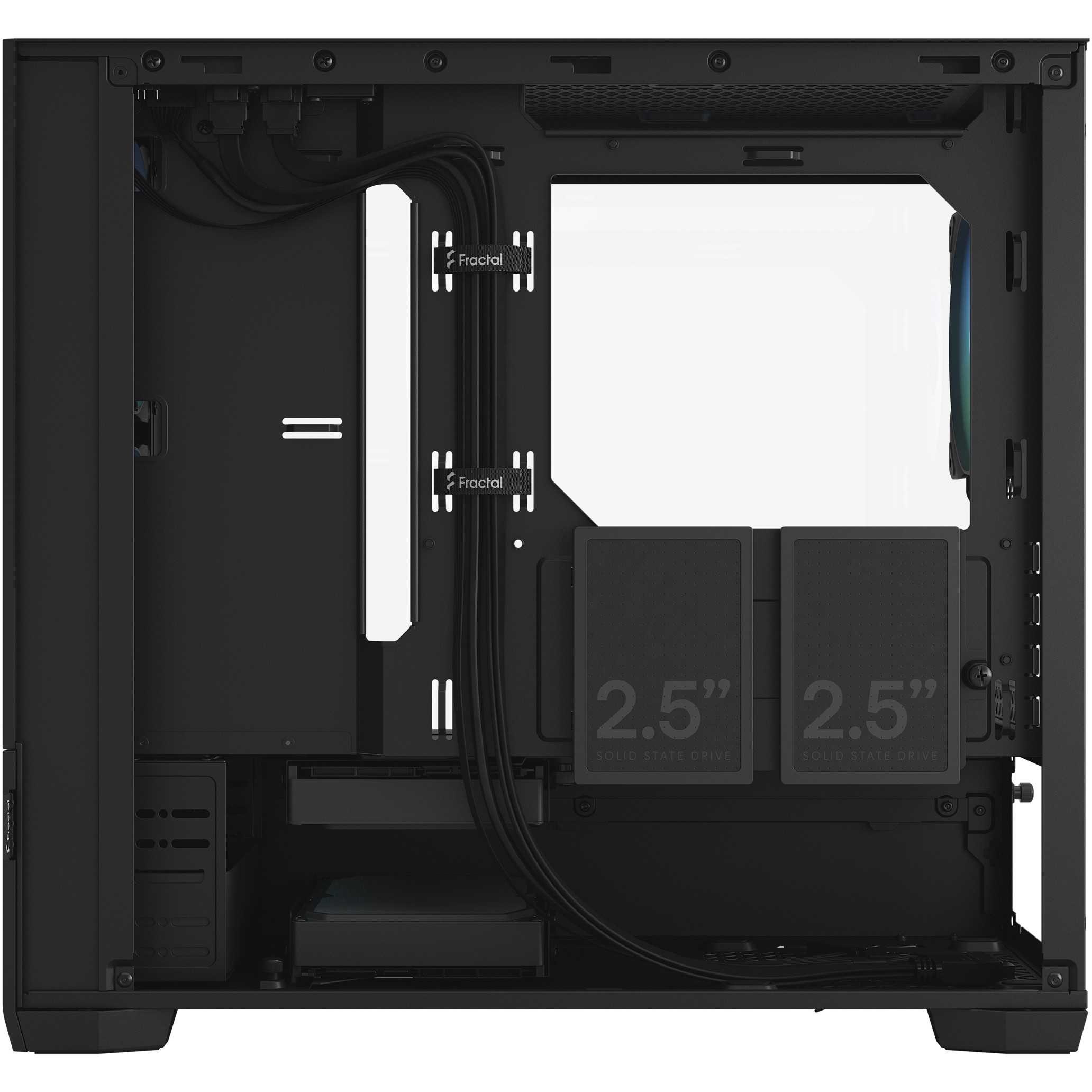 Kućište za računalo FRACTAL DESIGN Pop Mini Air RGB crna TG Clear Tint-12