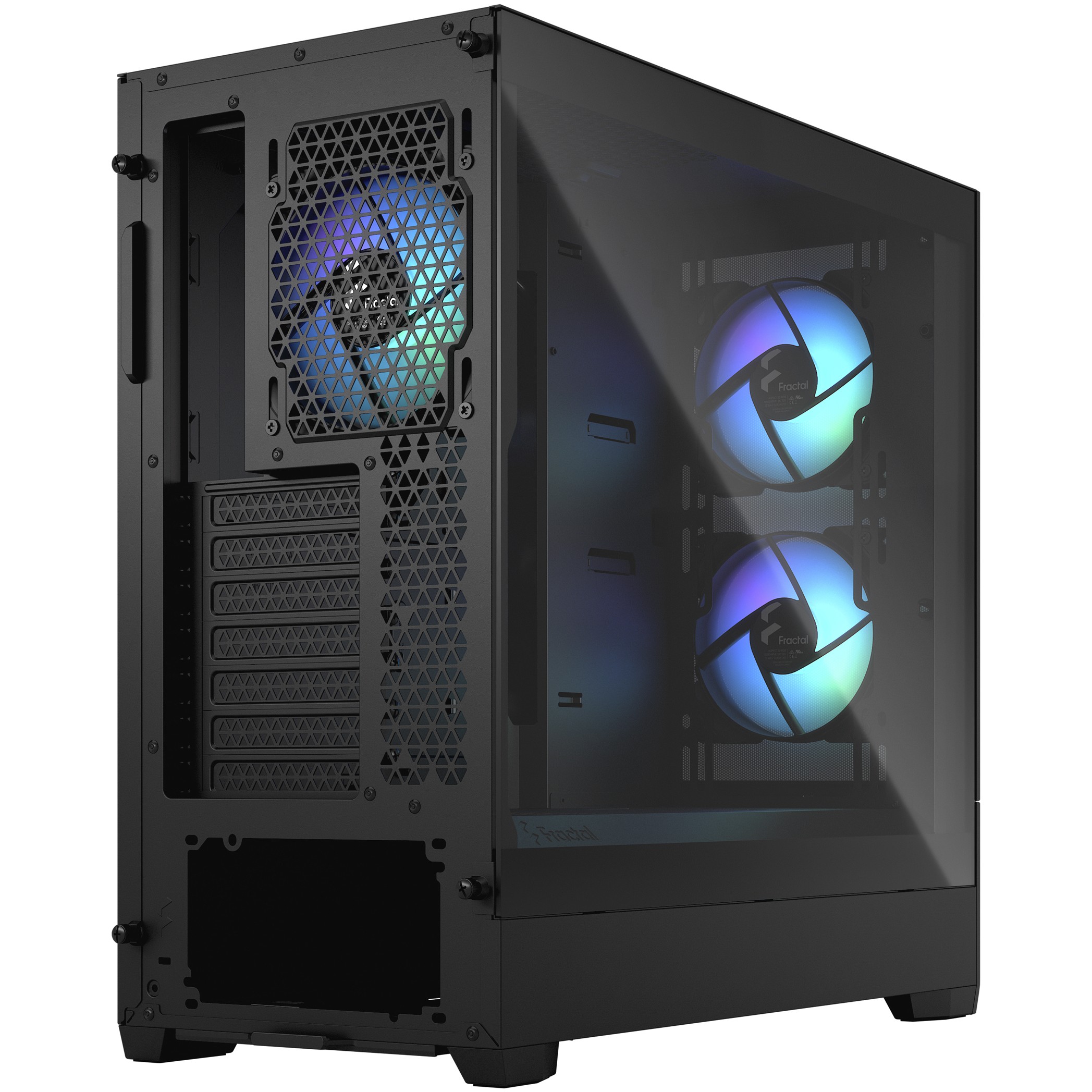 Kućište za računalo FRACTAL DESIGN Pop Air RGB crna TG bez napajanja-6