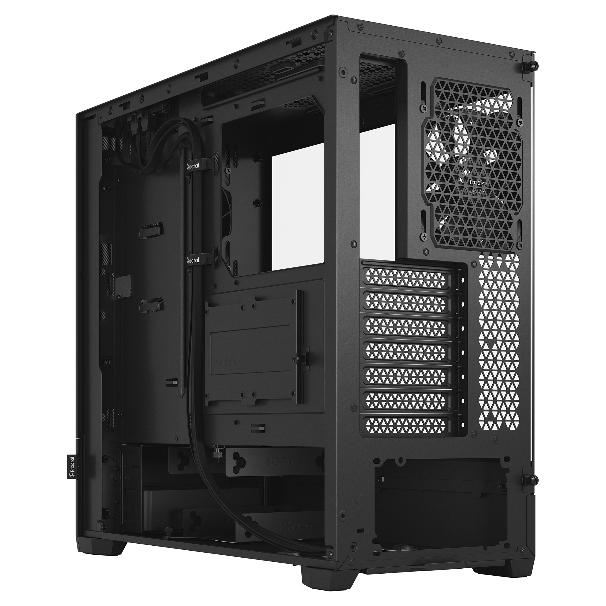 Fractal Pop Air Black TG, crno bez napajanja-10