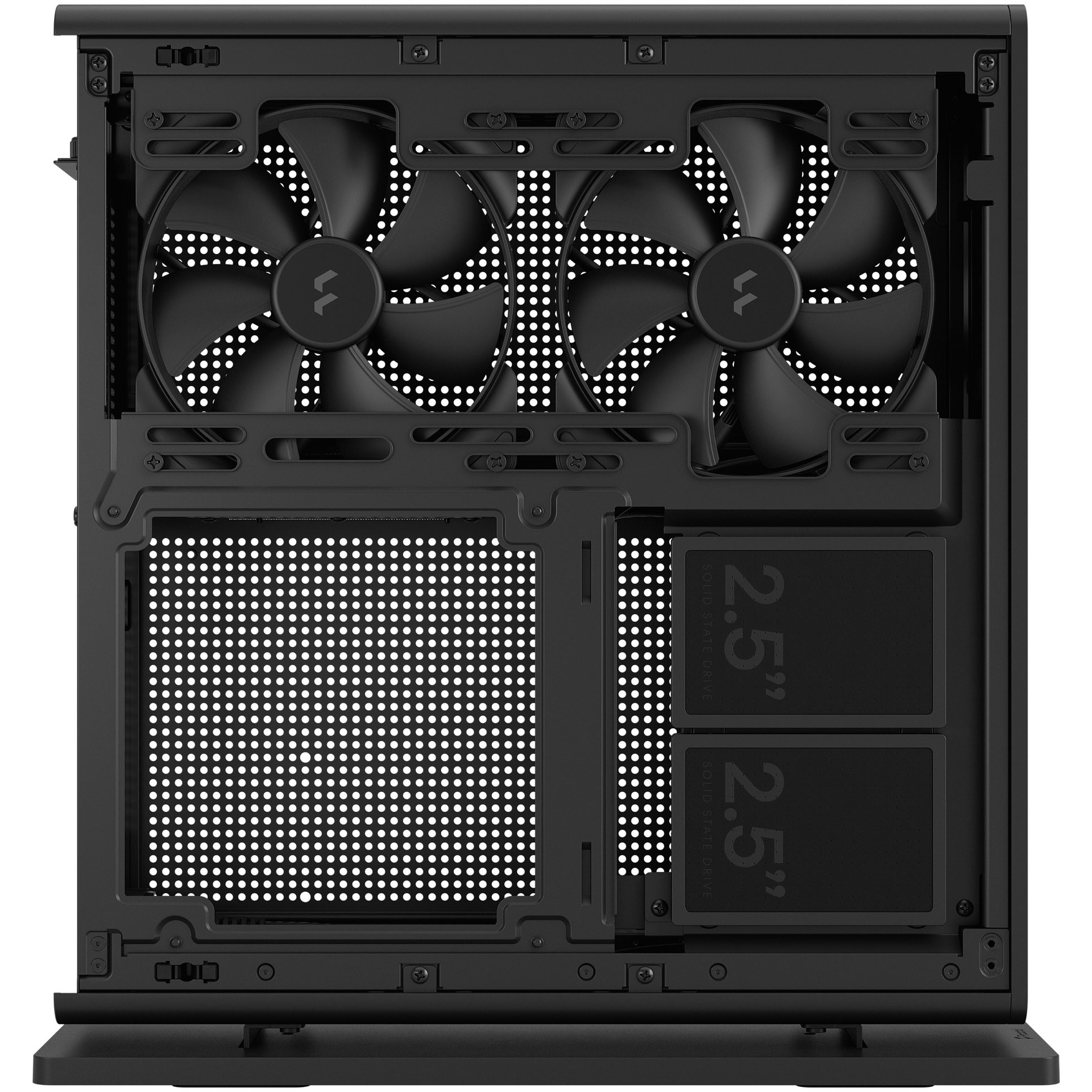 Kućište za PC FRACRAL DESIGN Ridge crna mITX, PCIe 4.0-9