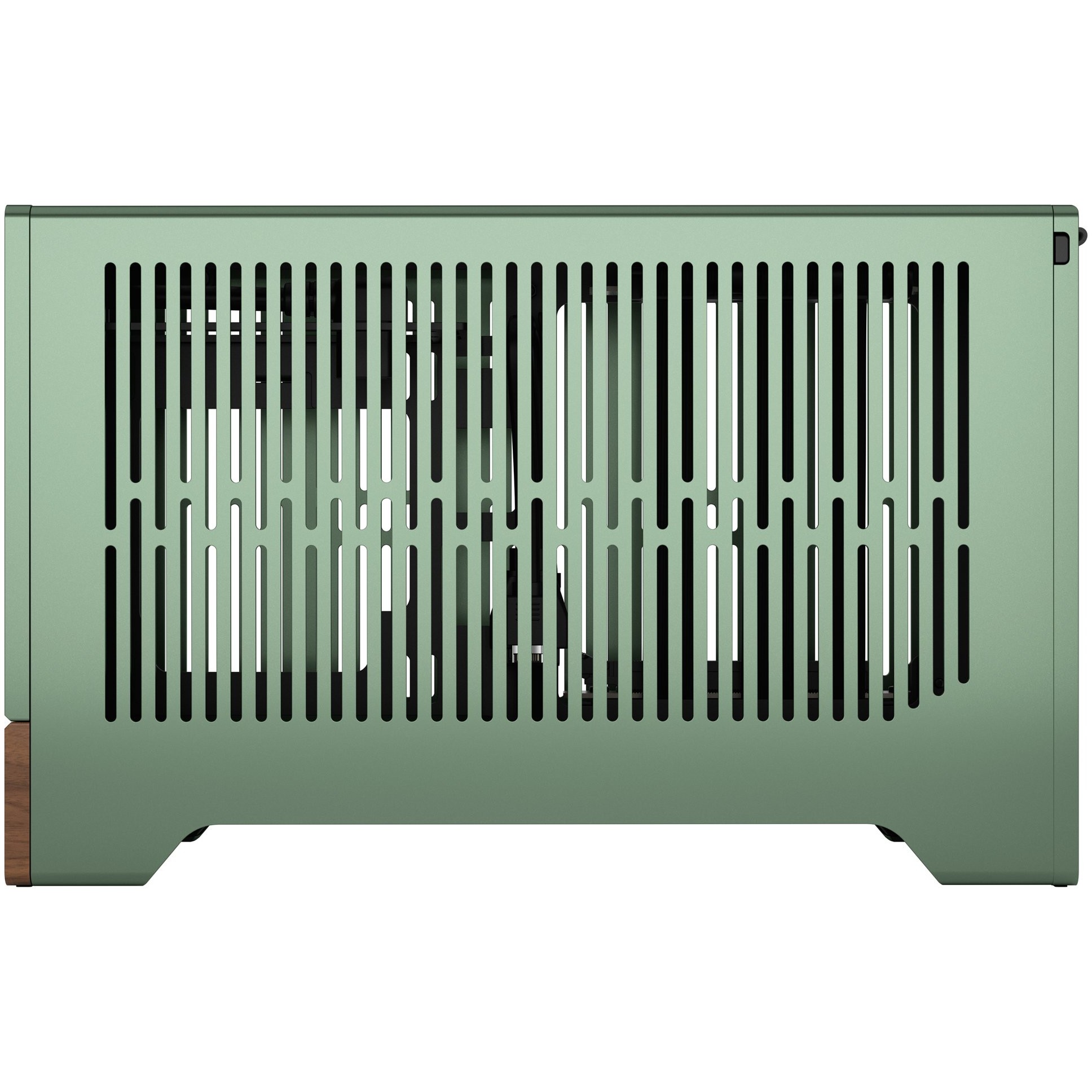 Kućište za PC FRACTAL DESIGN Terra Jade (Aluminij, drvo, SFX/SFX-L napajanje, 3 utora za proširenje, 2x 2,5" SSD, 1x USB 3.0, 1x USB 3.2 Gen 2 Type-C)-4