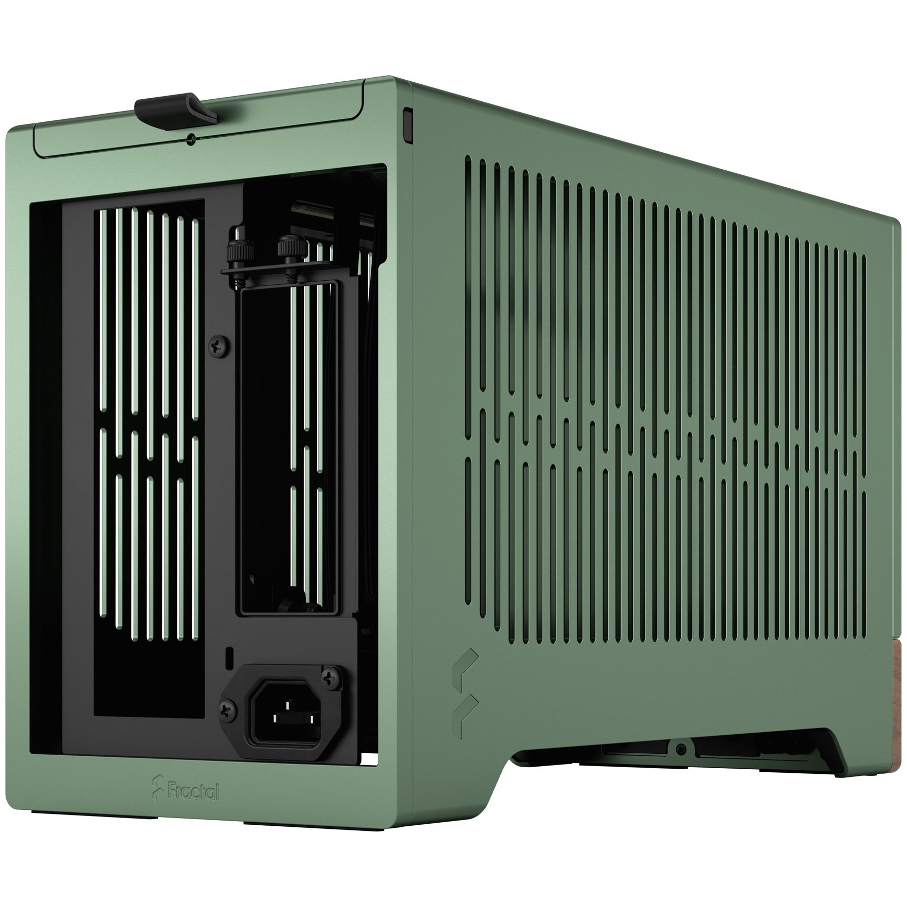 Kućište za PC FRACTAL DESIGN Terra Jade (Aluminij, drvo, SFX/SFX-L napajanje, 3 utora za proširenje, 2x 2,5" SSD, 1x USB 3.0, 1x USB 3.2 Gen 2 Type-C)-7