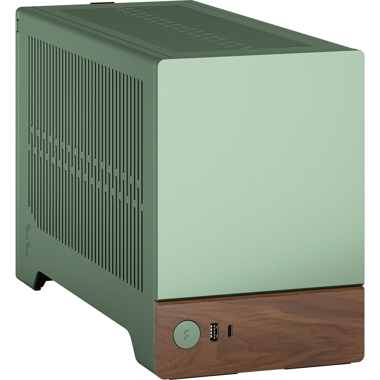 Kućište za PC FRACTAL DESIGN Terra Jade (Aluminij, drvo, SFX/SFX-L napajanje, 3 utora za proširenje, 2x 2,5" SSD, 1x USB 3.0, 1x USB 3.2 Gen 2 Type-C)-8