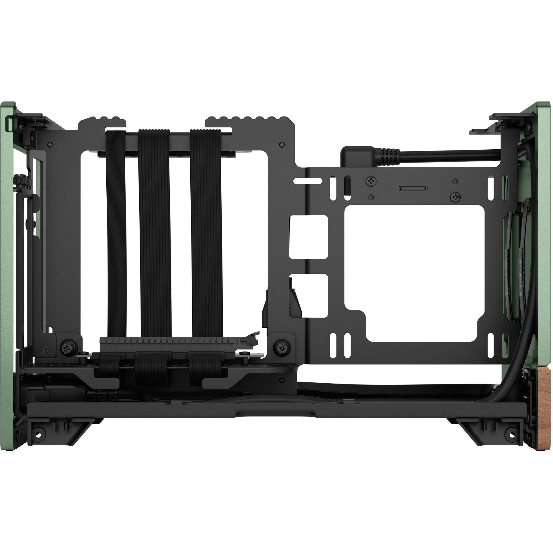 Kućište za PC FRACTAL DESIGN Terra Jade (Aluminij, drvo, SFX/SFX-L napajanje, 3 utora za proširenje, 2x 2,5" SSD, 1x USB 3.0, 1x USB 3.2 Gen 2 Type-C)-14