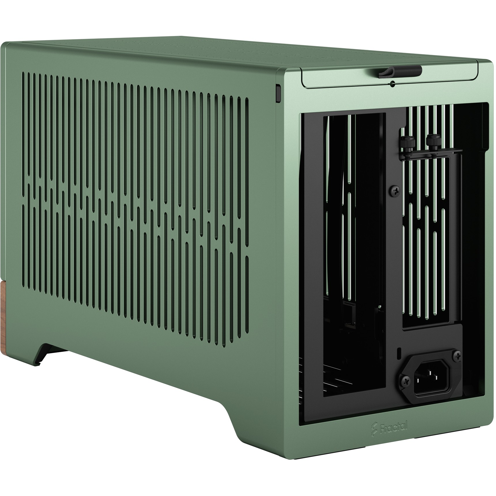 Kućište za PC FRACTAL DESIGN Terra Jade (Aluminij, drvo, SFX/SFX-L napajanje, 3 utora za proširenje, 2x 2,5" SSD, 1x USB 3.0, 1x USB 3.2 Gen 2 Type-C)-24