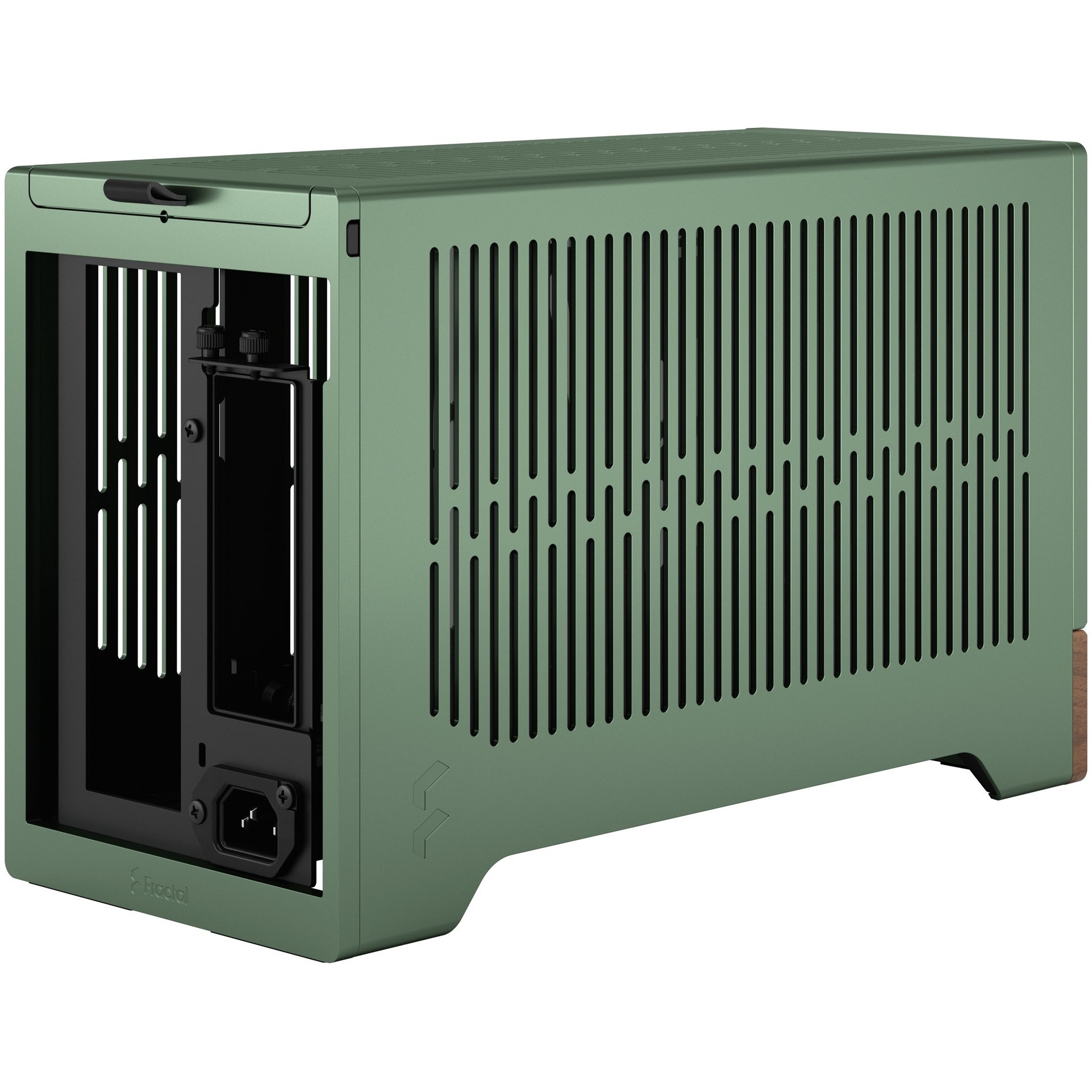 Kućište za PC FRACTAL DESIGN Terra Jade (Aluminij, drvo, SFX/SFX-L napajanje, 3 utora za proširenje, 2x 2,5" SSD, 1x USB 3.0, 1x USB 3.2 Gen 2 Type-C)-25