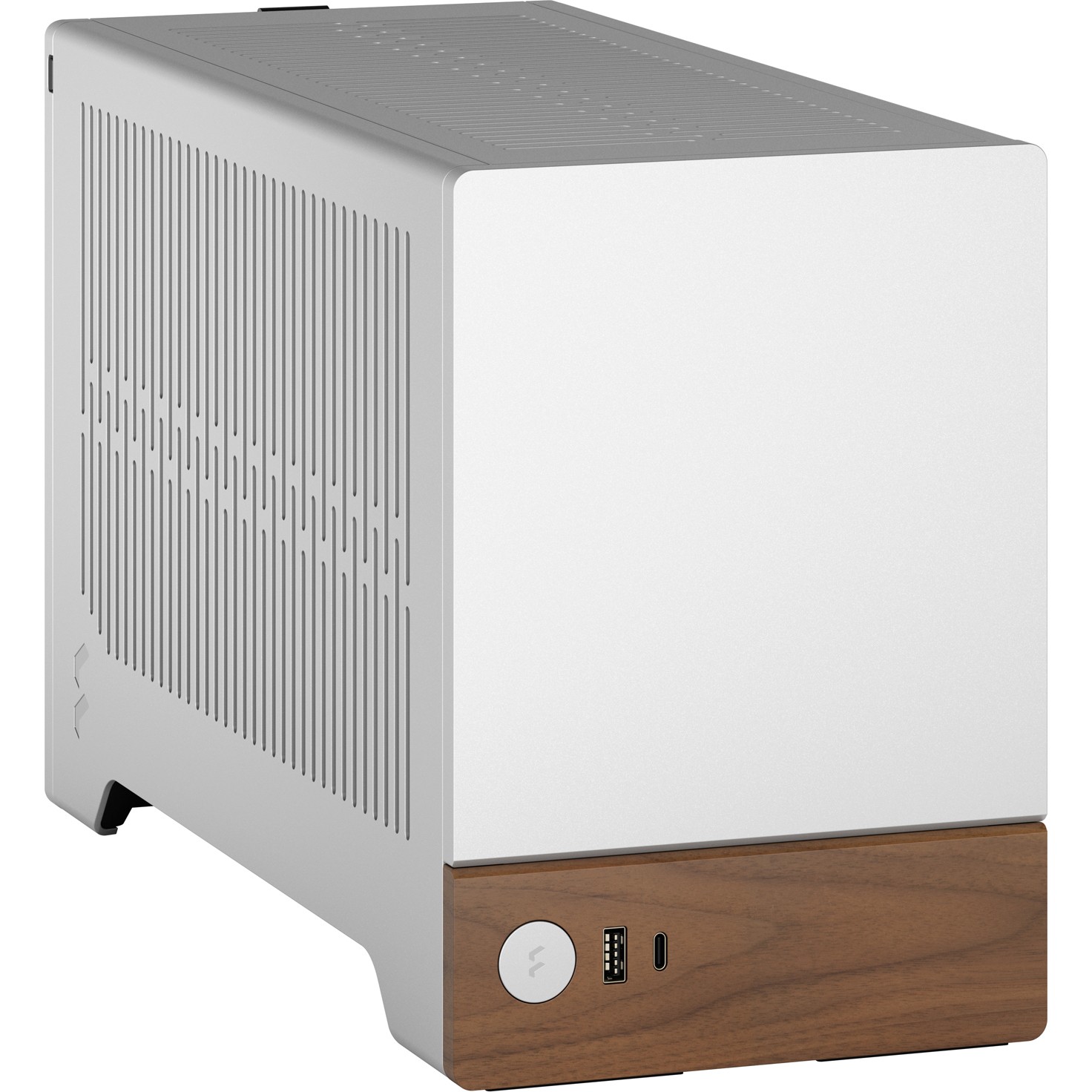 Kućište za PC FRACTAL DESIGN Terra Silver mITX (Aluminij, drvo, SFX, SFX-L, 3 utora za proširenje, 2x 2,5" SSD, 1x USB 3.0, 1x USB 3.2 Gen 2 Type-C)-21