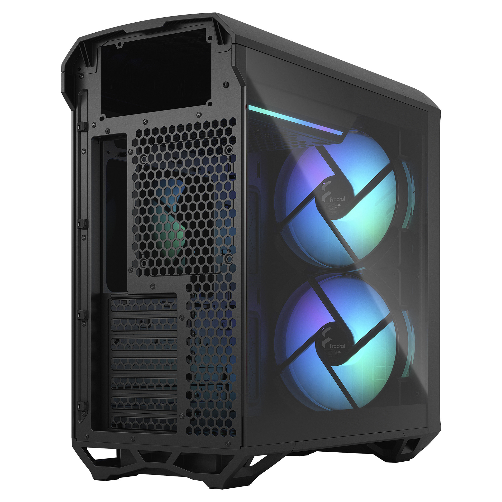 Kućište FRACTAL DESIGN Torrent Compact (rgb, tg light, crno)-3