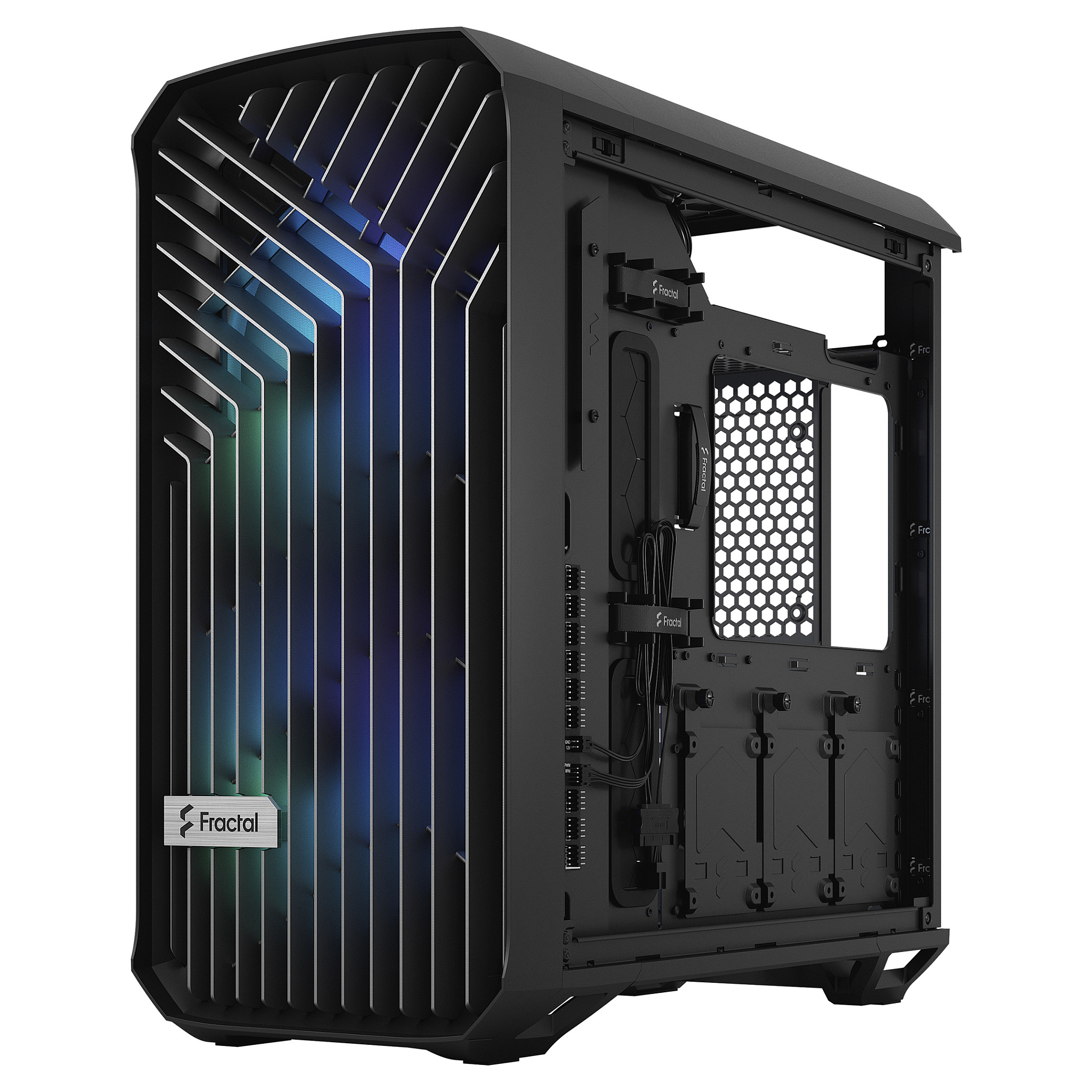 Kućište FRACTAL DESIGN Torrent Compact (rgb, tg light, crno)-10