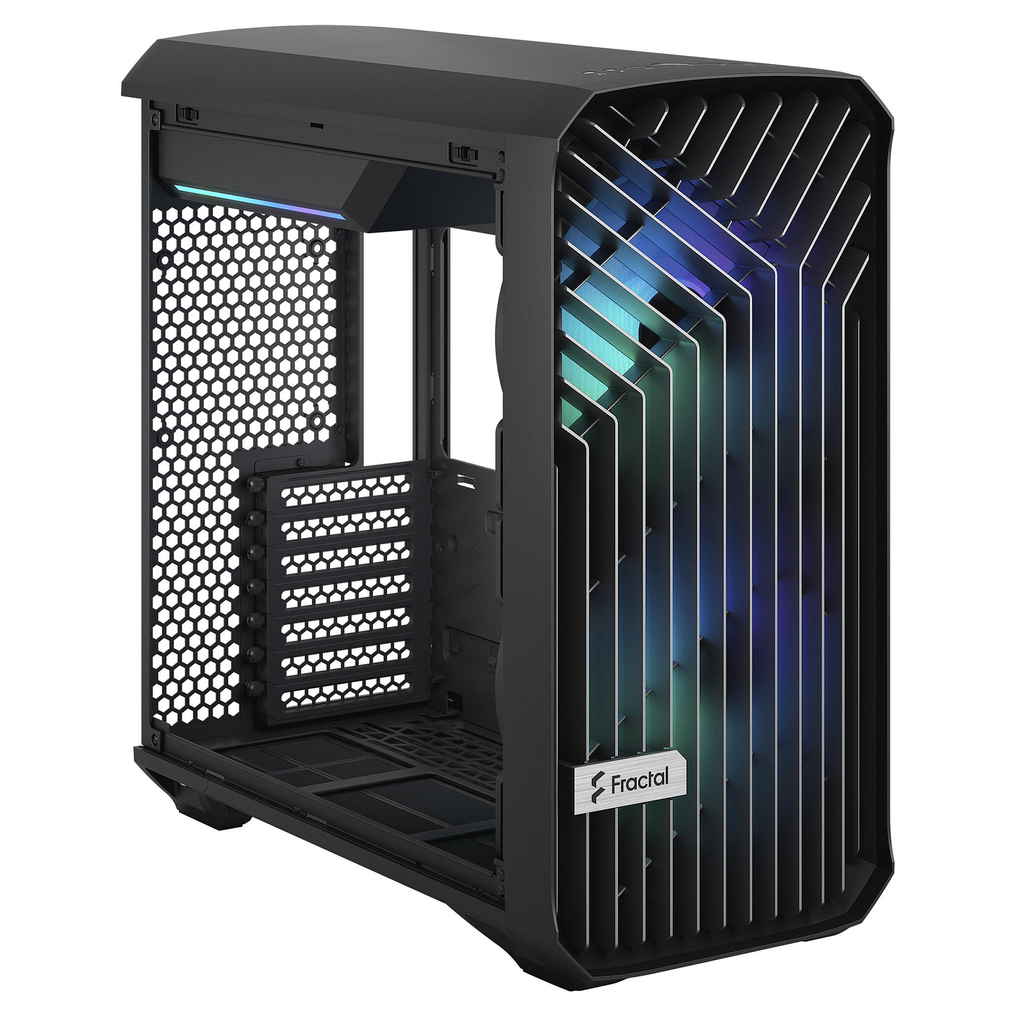 Kućište FRACTAL DESIGN Torrent Compact (rgb, tg light, crno)-12