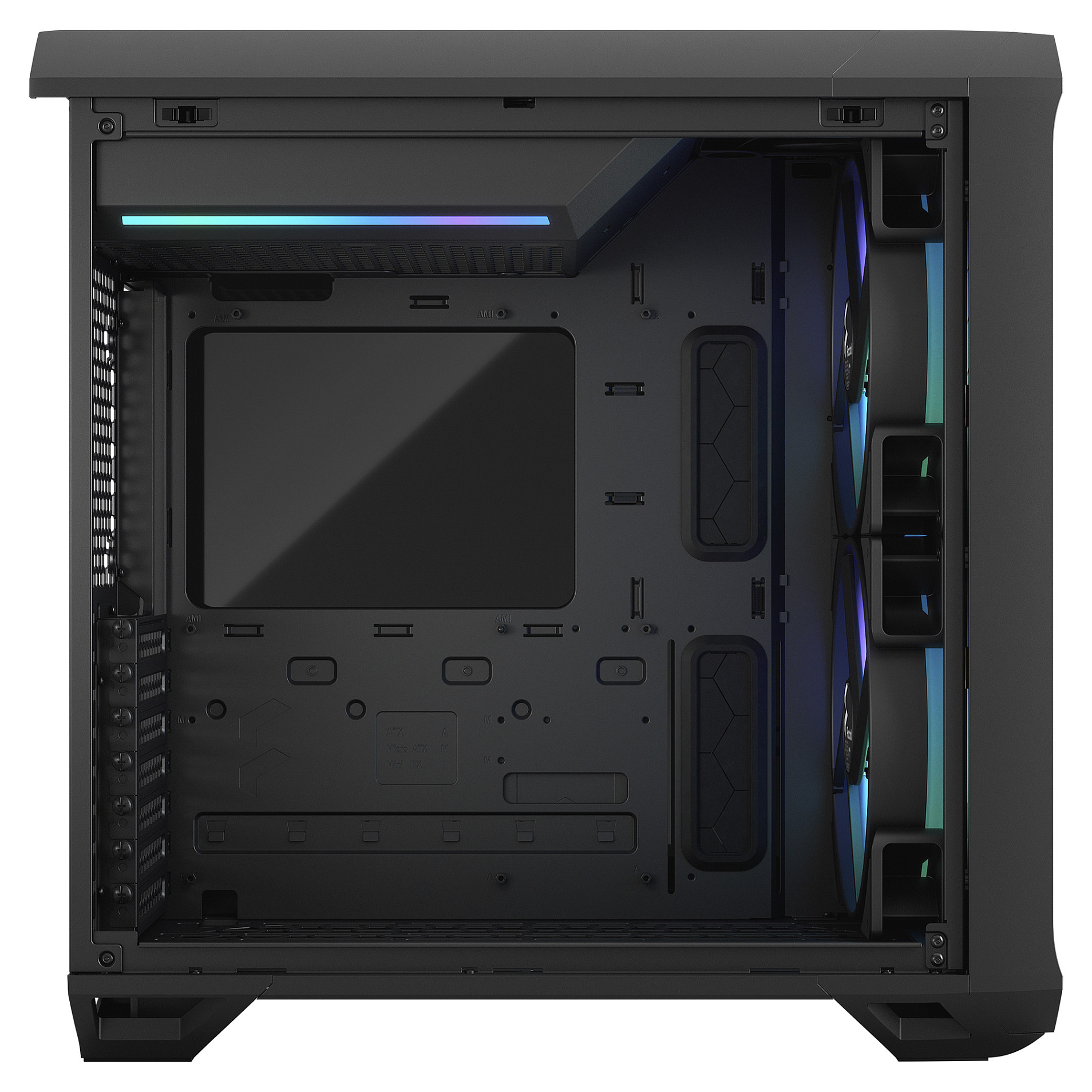 Kućište FRACTAL DESIGN Torrent Compact (rgb, tg light, crno)-15