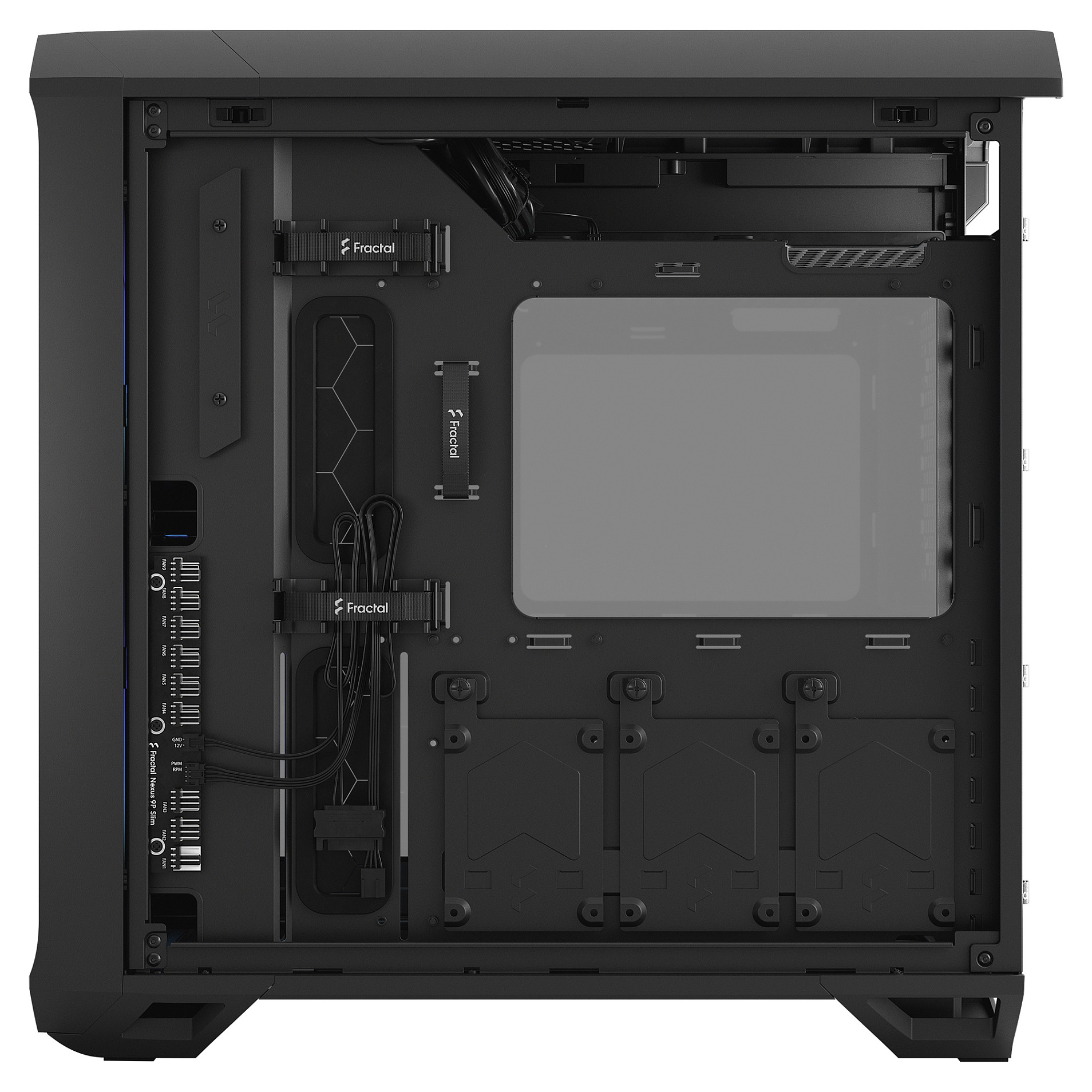 Kućište FRACTAL DESIGN Torrent Compact (rgb, tg light, crno)-16
