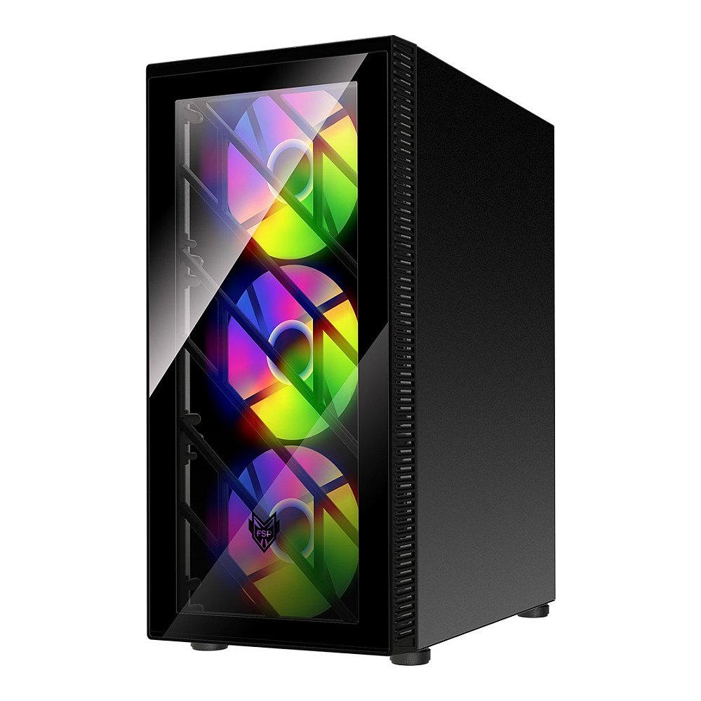 Kućište FORTRON CMT 192 (atx, 7 utora za proširenje, 2x 3.5" hdd, 1x 2.5" ssd, 1x usb 3.0, 2x usb 2.0, hd audio, 3x 120mm ventilator, 1x 120mm ventilator, max. visina hladnjaka 160 mm, max. dužina kartice 285 mm, boja crna)-2