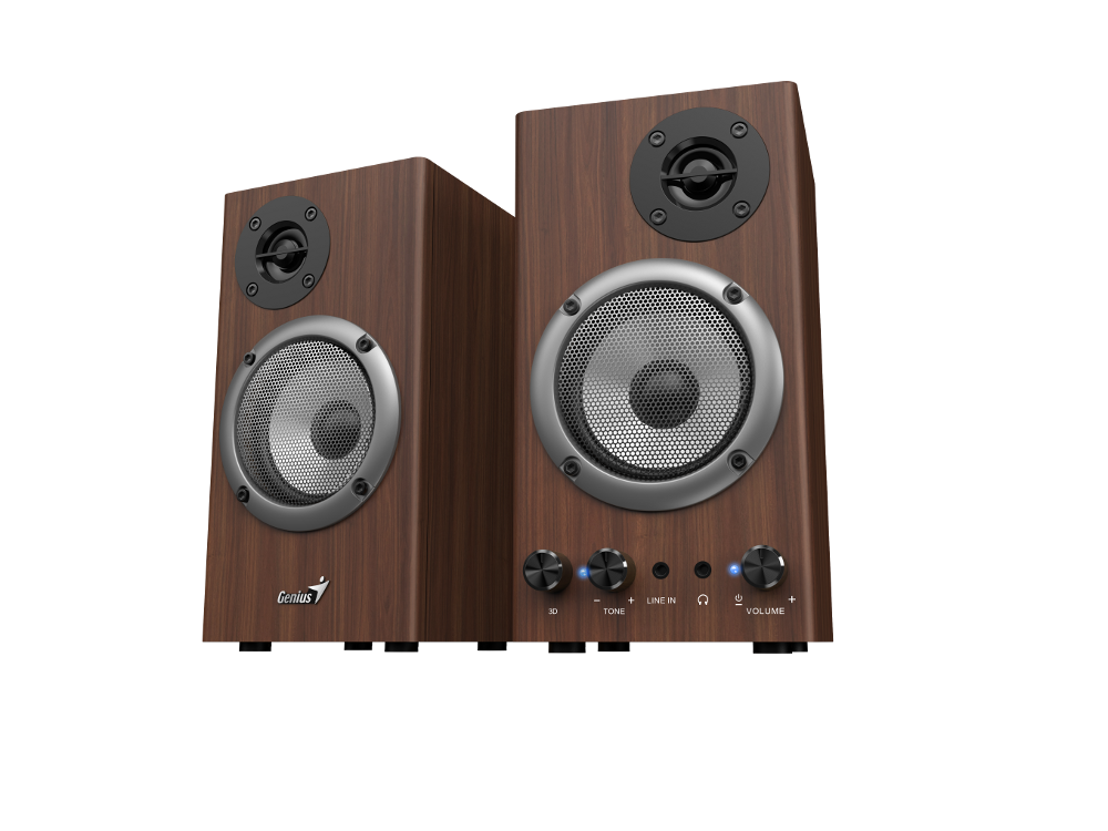 Genius zvučnici SP-HF500B, 16W, drveni-0