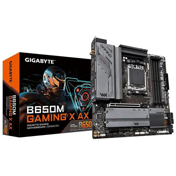 Matična ploča GIGABYTE GA-B650M Gaming X AX (amd socket am5, amd b650, ddr5 6400(oc), 128 gb)-1