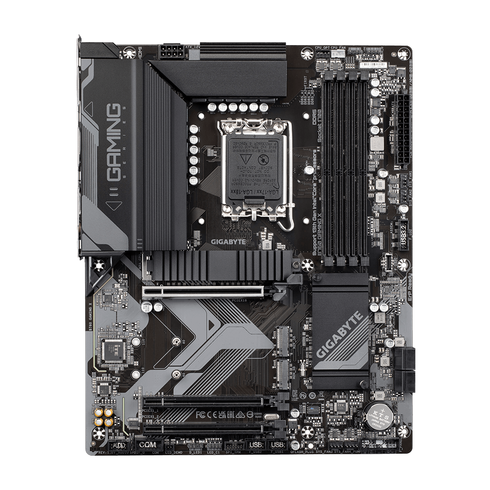 MOTHERBOARD GIGABYTE B760 (lga1700, 4 x ddr5, 3 x m.2, 4 x sata, 1 x displayport, 1 x hdmi, atx)-6