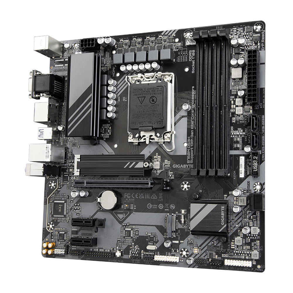 Matična ploča GIGABYTE B760M DS3H G10, DDR5, s1700, mATX-2