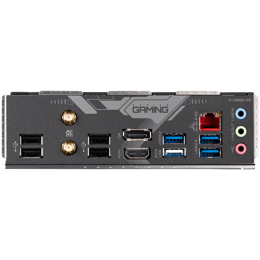 MBO GIGABYTE B760M GAMING X AX (intel lga 1700, mATX, 4 x ddr5, 192GB, intel b760, 2.5GbE, wi-fi 6E, bluetooth 5.3, hdmi 2.0, displayport)-2