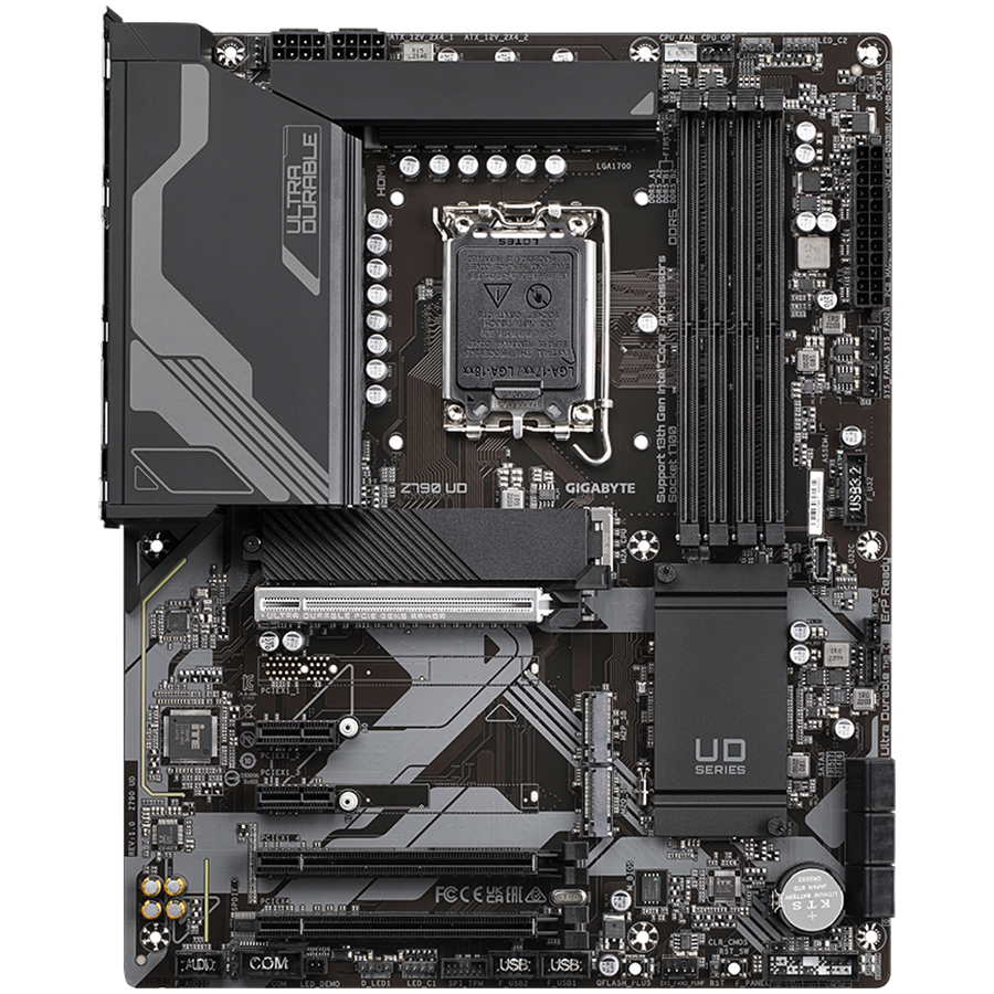 GIGABYTE Z790 UD/ DDR5/ SATA3/ USB3.2Gen2x2/ DP/ 2.5GbE/ LGA1700 ATX-1